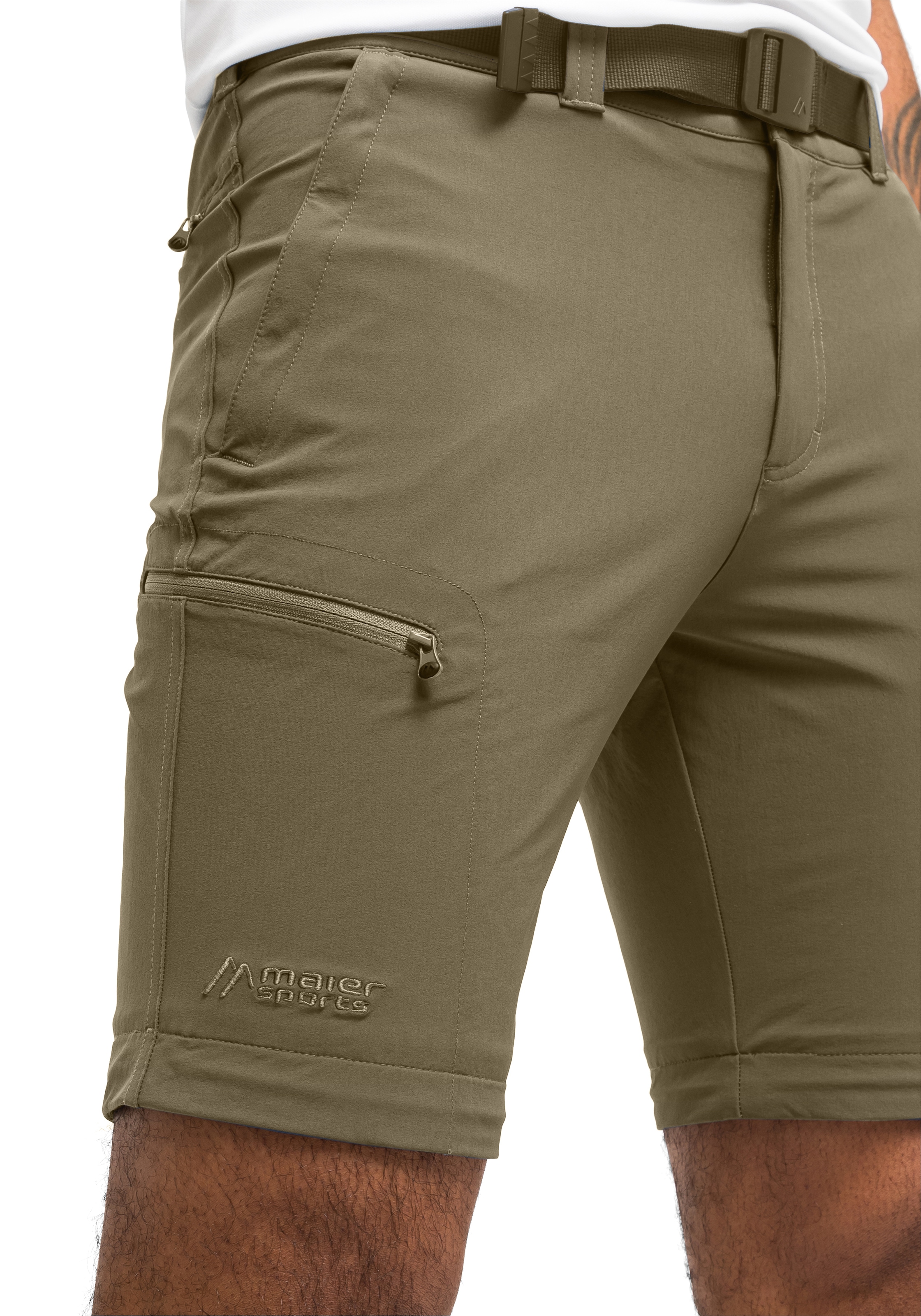 Maier Sports Funktionshose »Tajo 2«, Herren Wanderhose, zipp-off Outdoor-Hose, 4 Taschen, Regular Fit