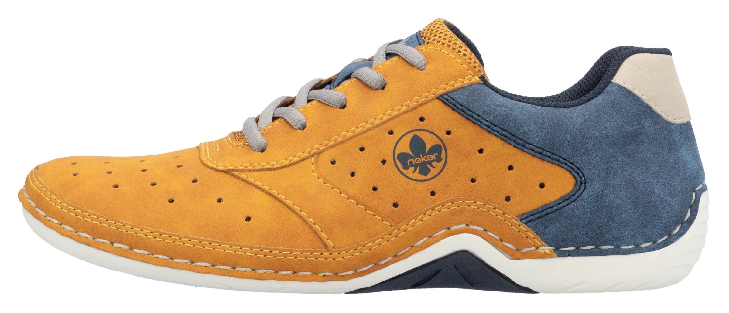Rieker Sneaker, Schnürschuh, Halbschuh, Freizeitschuh mit MemoSoft-Innensohle