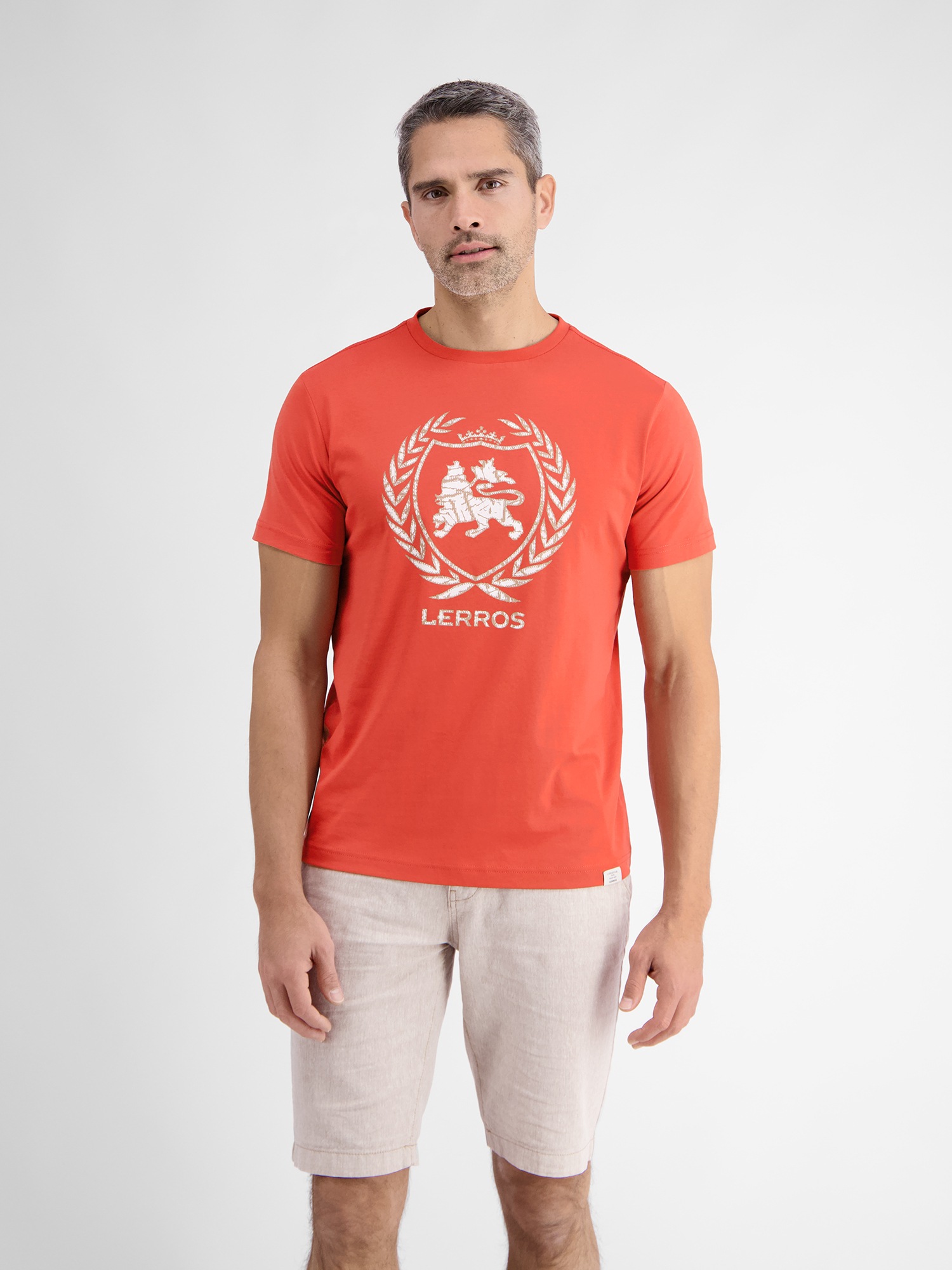 LERROS T-Shirt »LERROS T-Shirt mit Logoprint«
