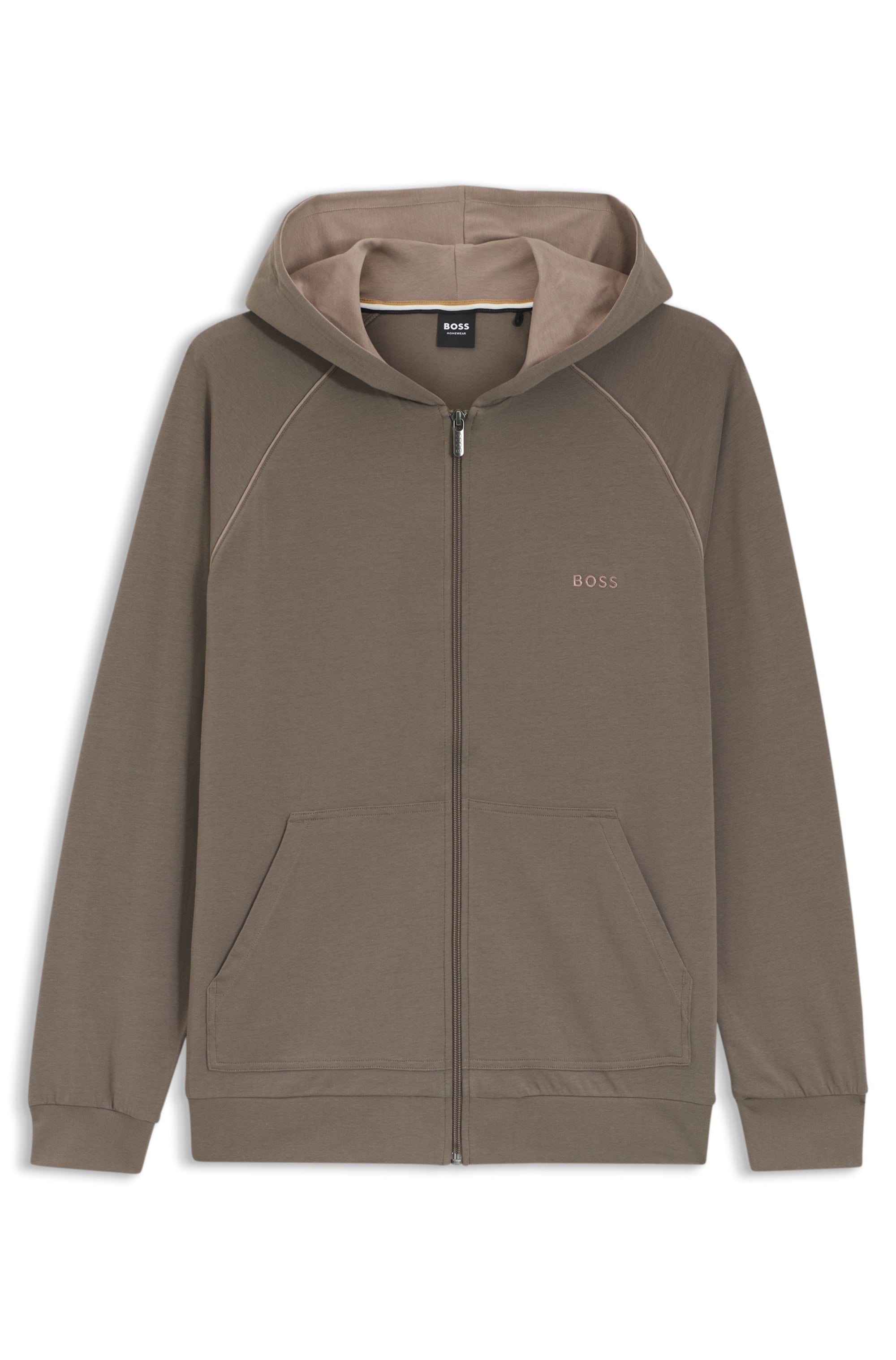 BOSS Kapuzensweatjacke »Mix&Match Jacket H« mit Kängurutasche