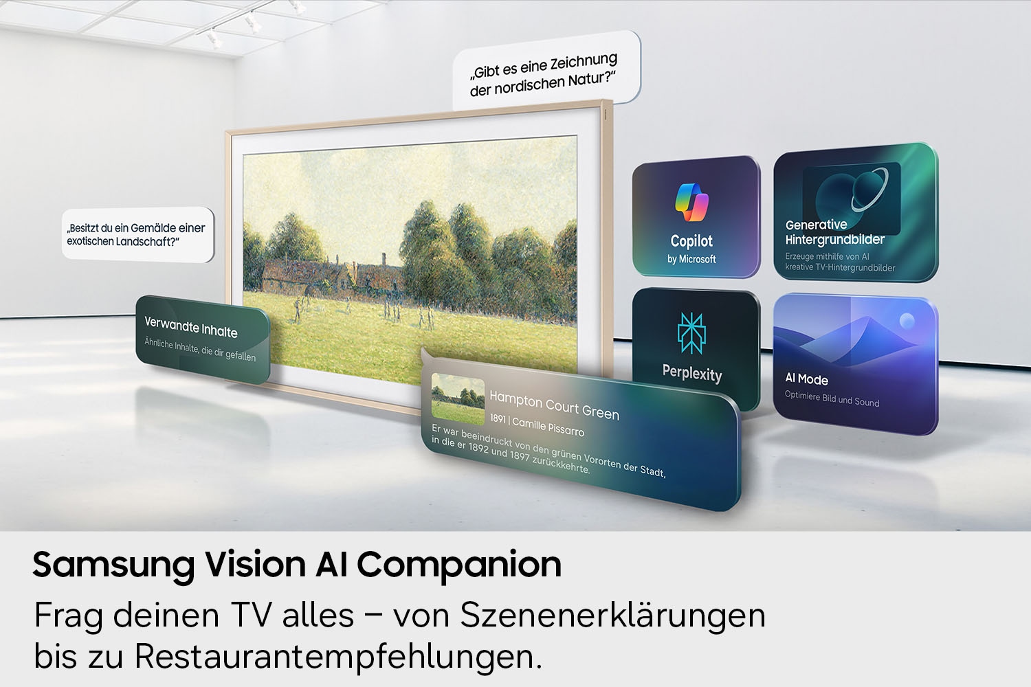Samsung QLED-Fernseher »GQ55LS03HAU« 138 cm/55 ″ Smart-TV