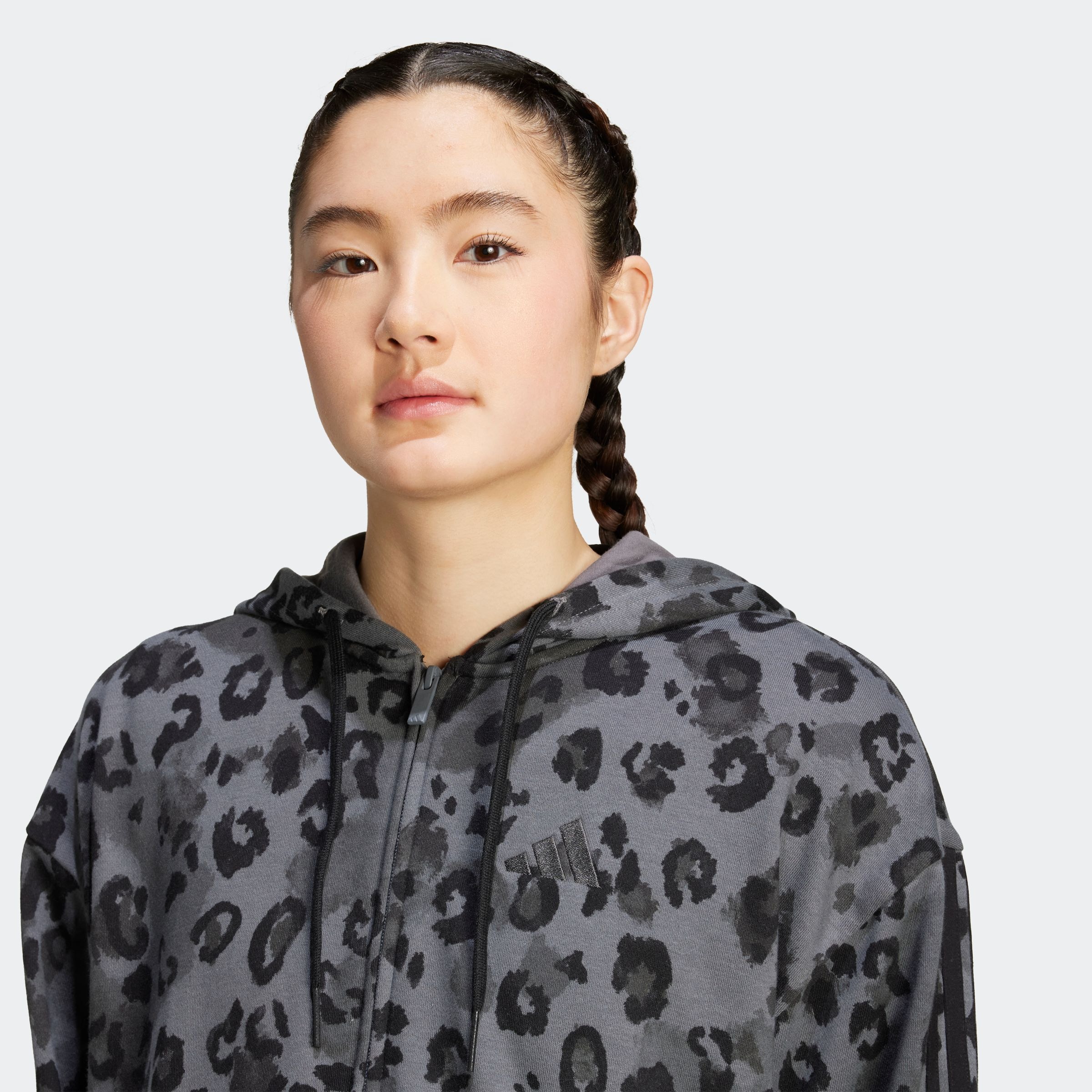 adidas Sportswear Kapuzensweatshirt »W AOP FT FZ«