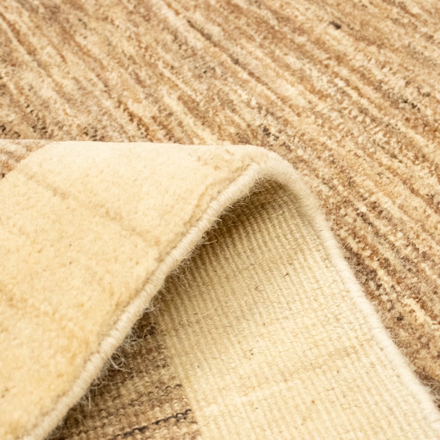 morgenland Wollteppich »Gabbeh Teppich handgeknüpft natur«, rechteckig,  handgeknüpft bei OTTO online