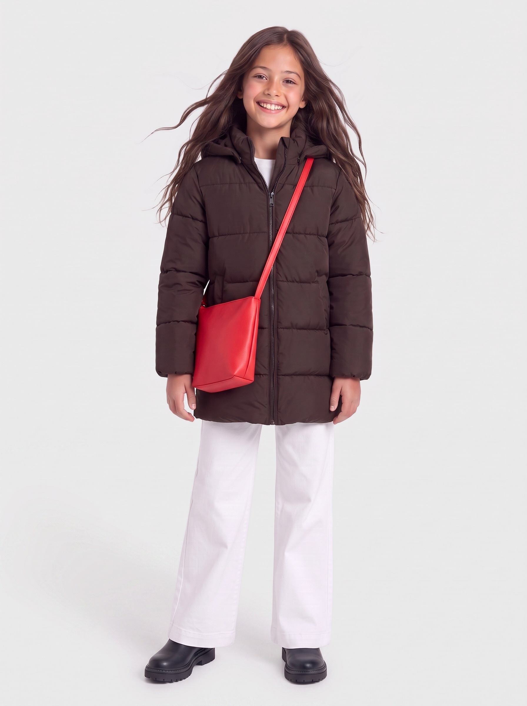 KIDS ONLY Steppmantel »KOGJUTA PUFFER COAT OTW NOOS« Kunstfaser
