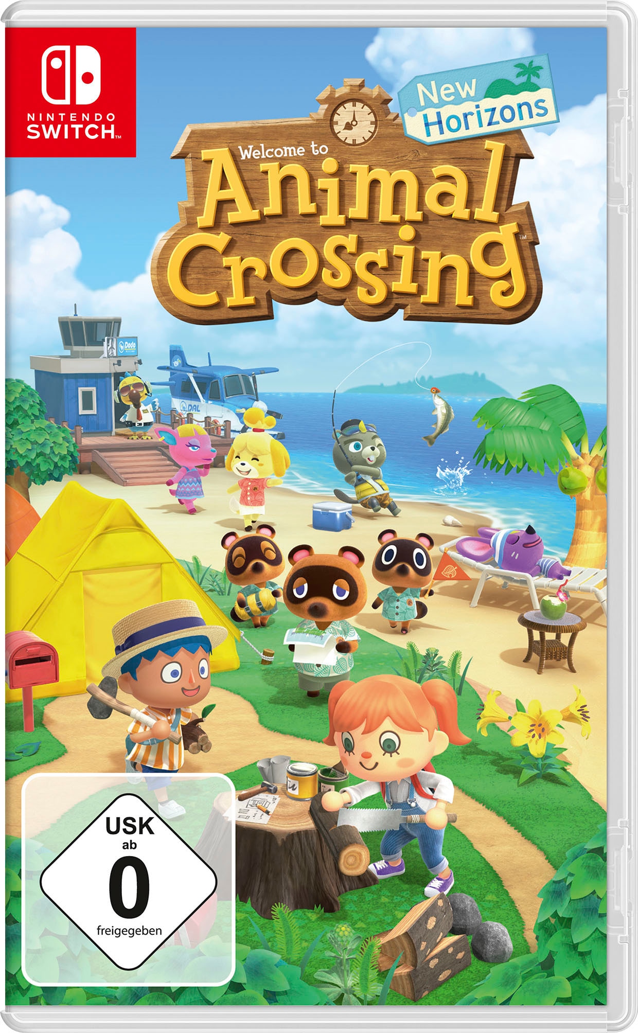 Nintendo Switch Konsolen-Set »Lite«, inkl. Animal Crossing