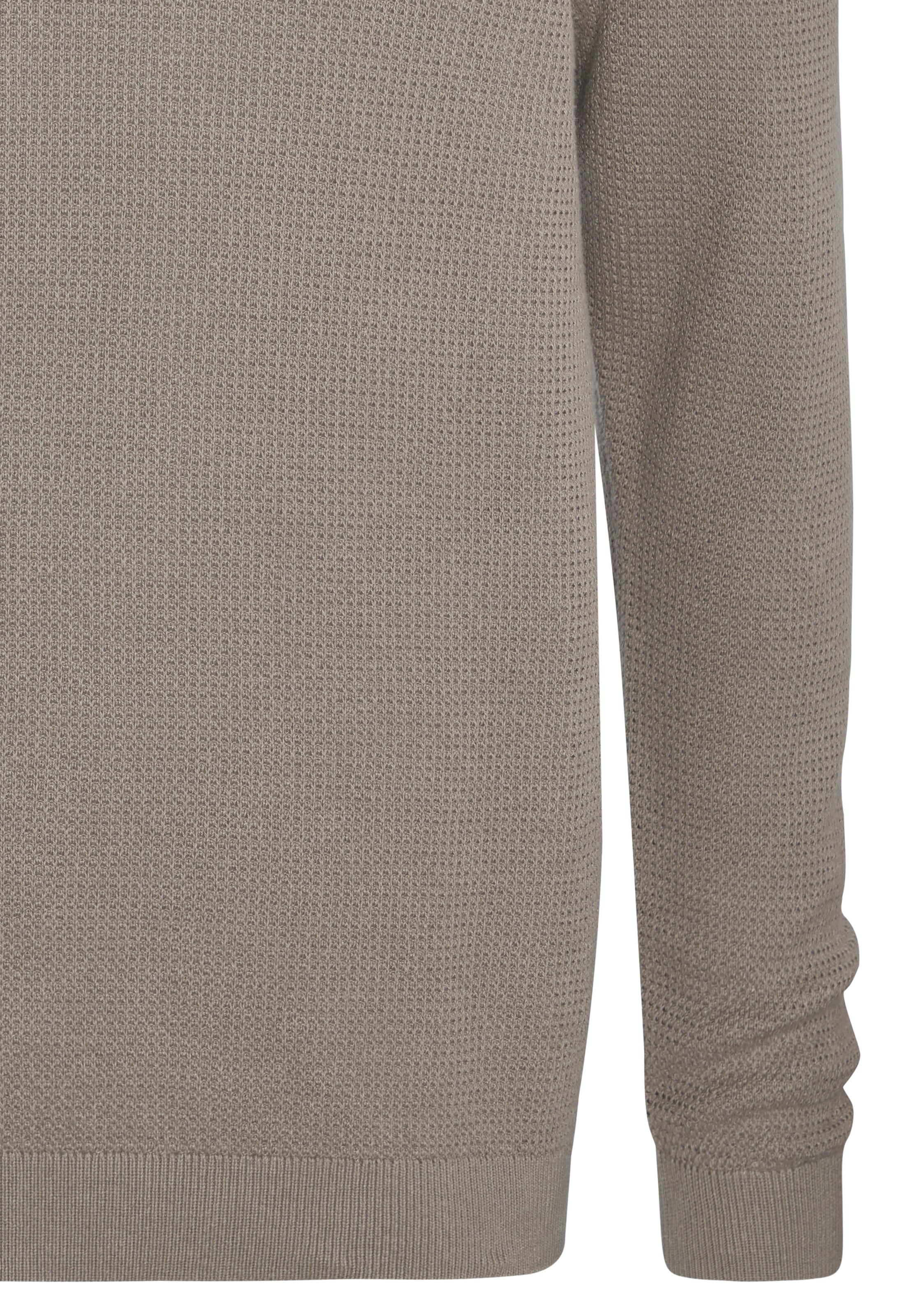 John Devin Strickpullover »-  leichtes Strick Poloshirt, Longsleeve« mit Polokragen und kleiner Knopfleiste
