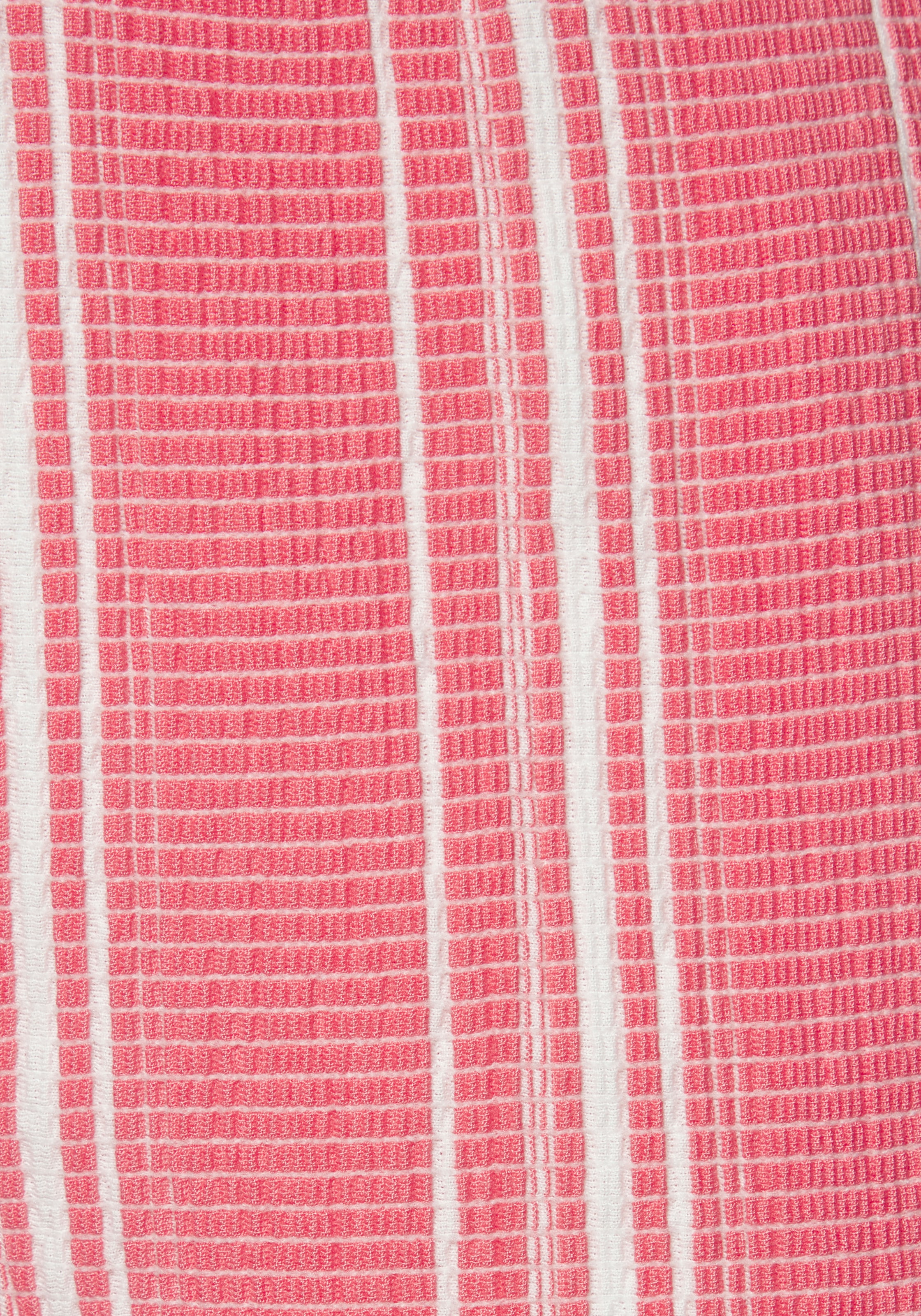 LASCANA Shorts »aus luftiger Crepeware«  strukturierte Ware, sommerlicher Shorts mit Streifen, Sommerhose