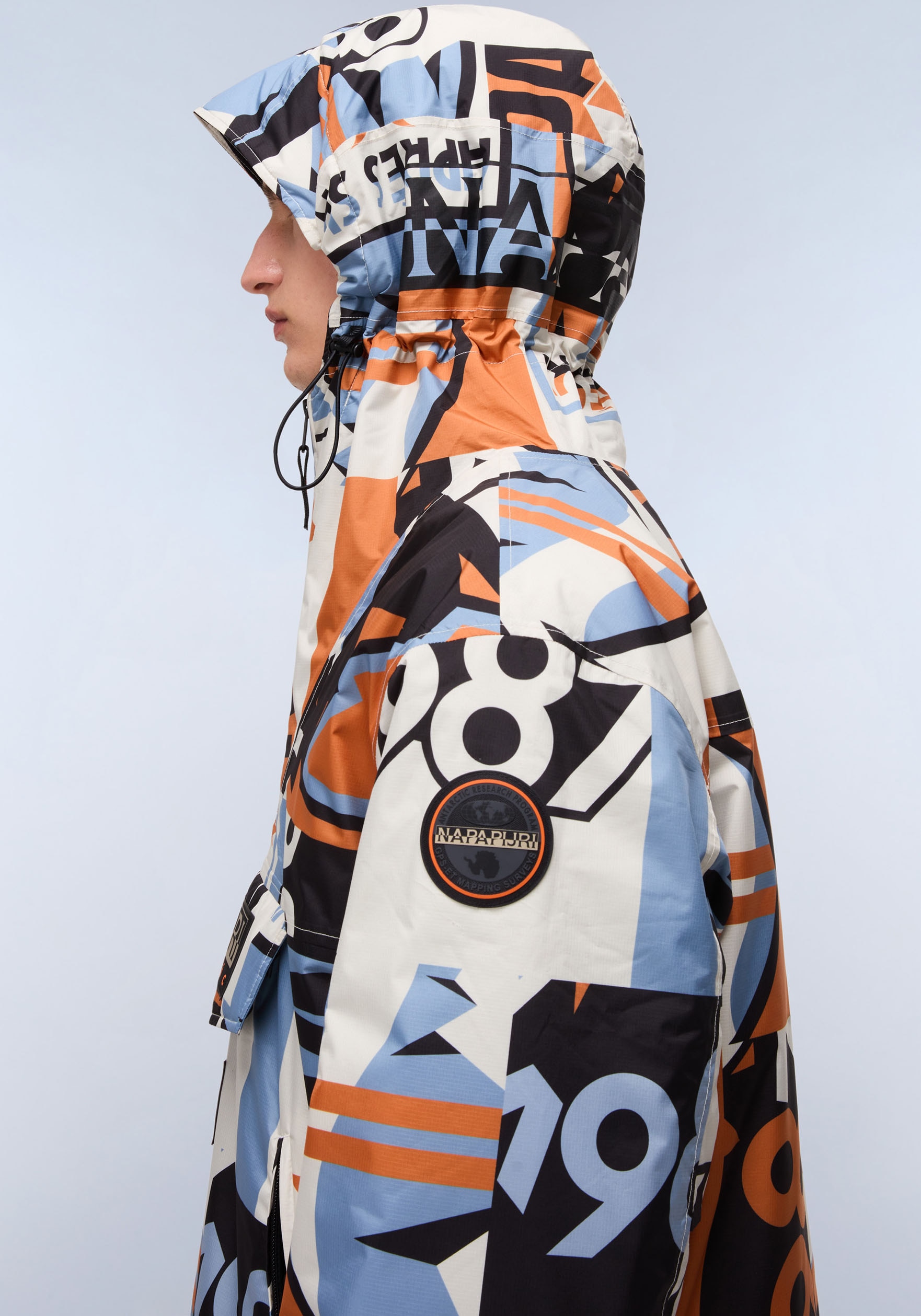 Napapijri Funktionsjacke »NEXT« mit Kapuze Regular fit mit Kapuze und Stehkragen