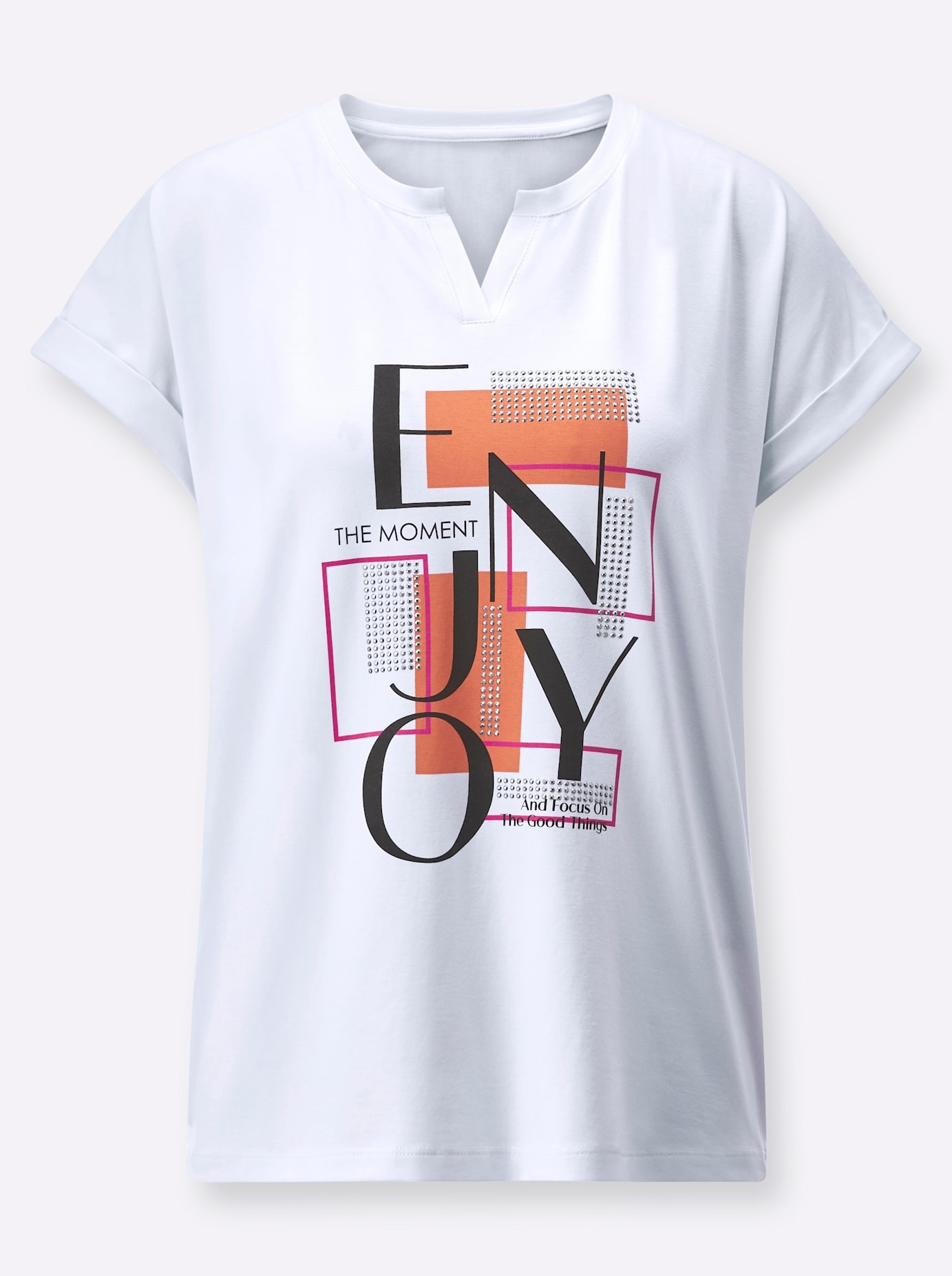 creation L Kurzarmshirt »Shirt«, (1 tlg.)
