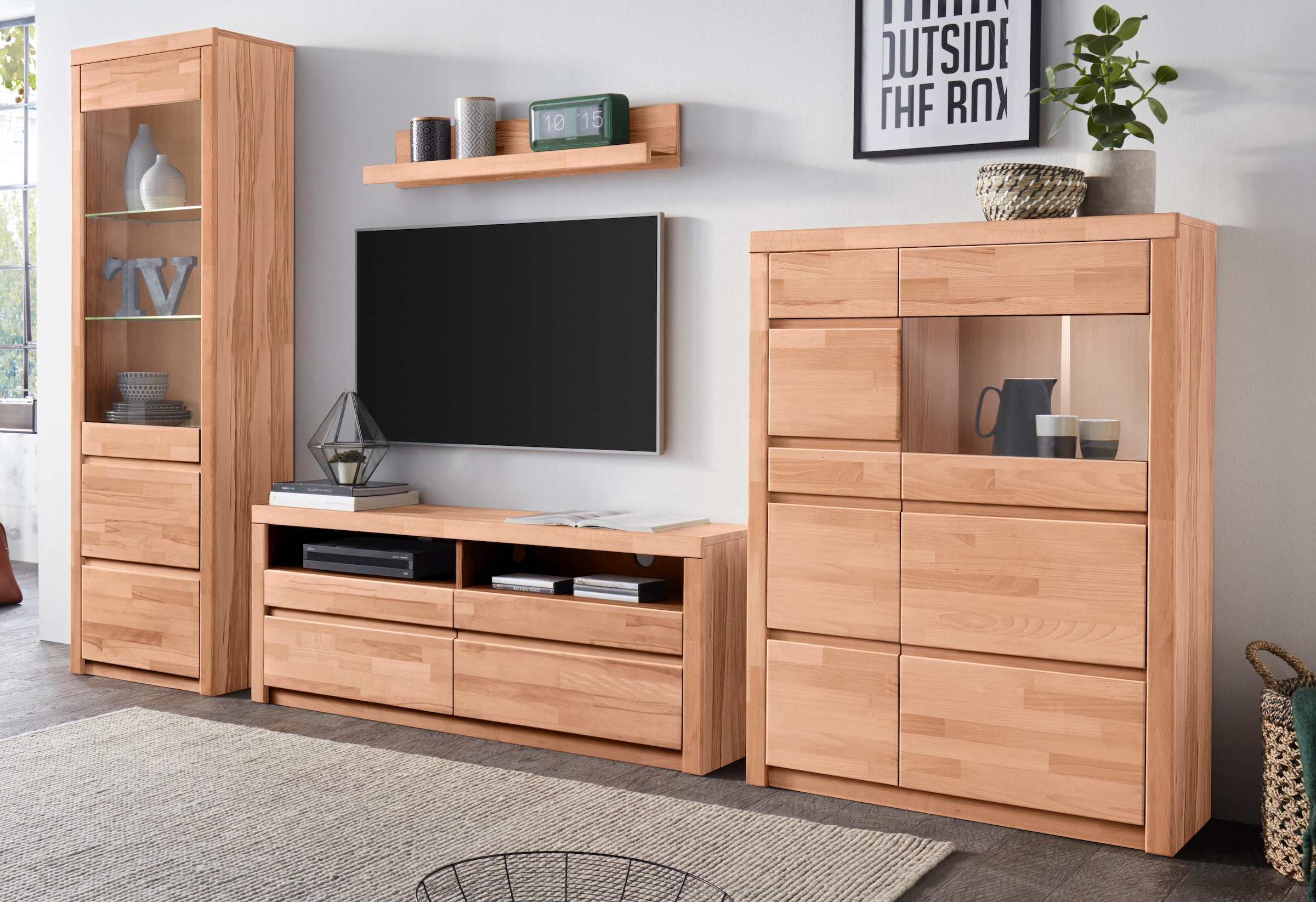 OTTO home Wohnwand »Silkeborg« Set, 4 Stk. tlg.