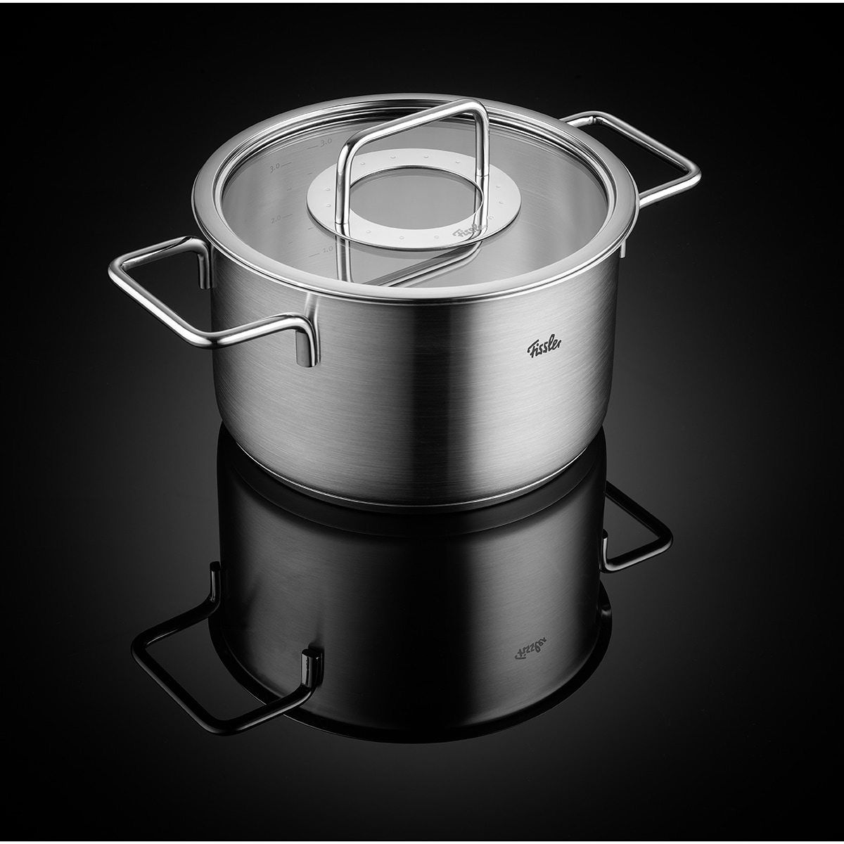 Fissler Topf-Set »Fissler Pure Collection« Set, Kochtopf 20/24cm, 4 Stk. tlg. Edelstahl 18/10