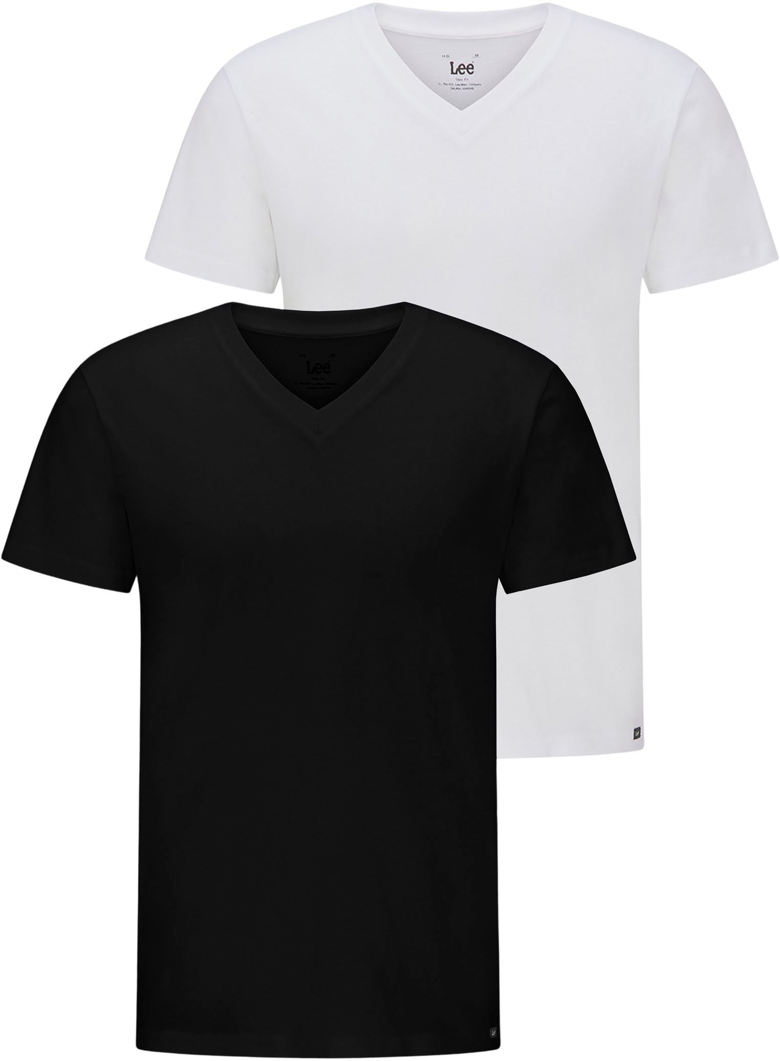 Lee® V-Shirt, (Packung, 2er-Pack) online kaufen bei OTTO