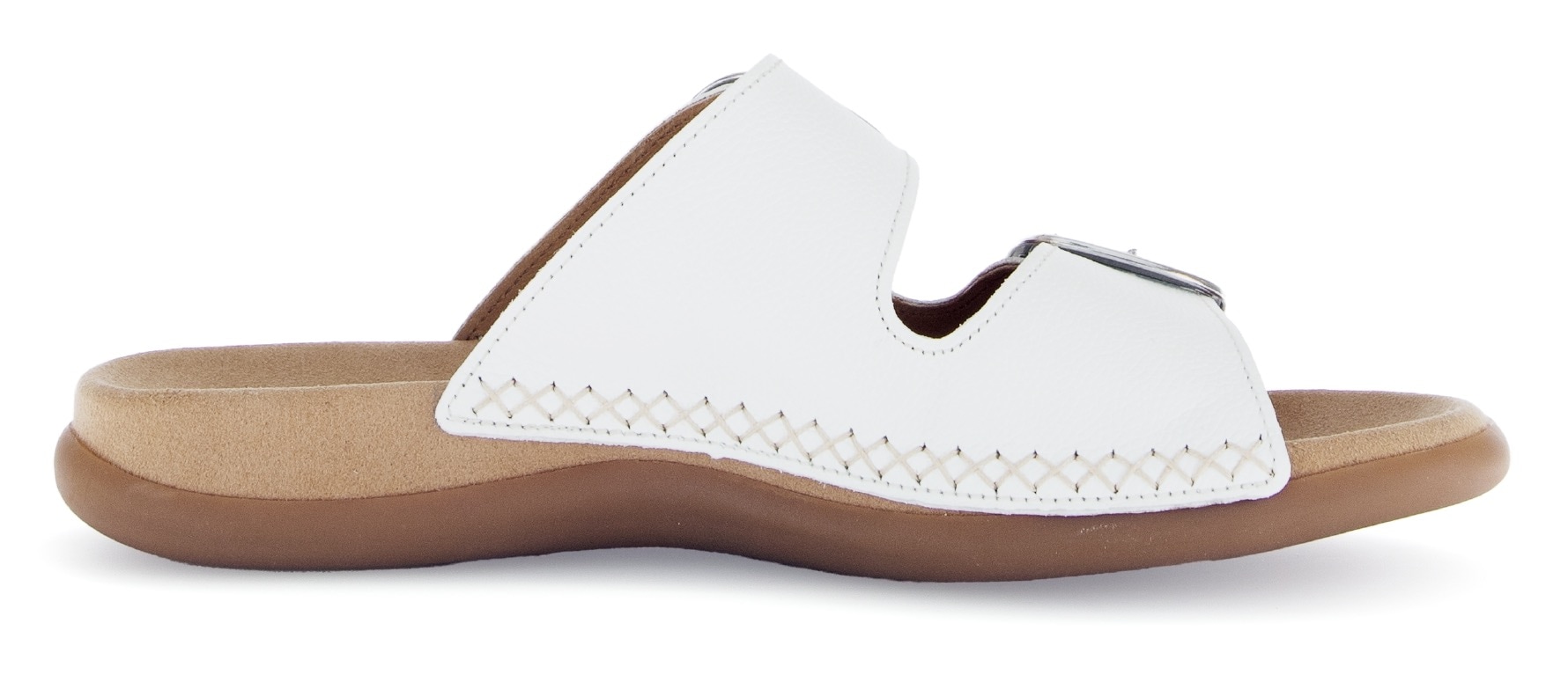 Gabor Pantolette, Keilabsatz, Sommerschuh, Bequemschuh, praktische Klettverschlüsse