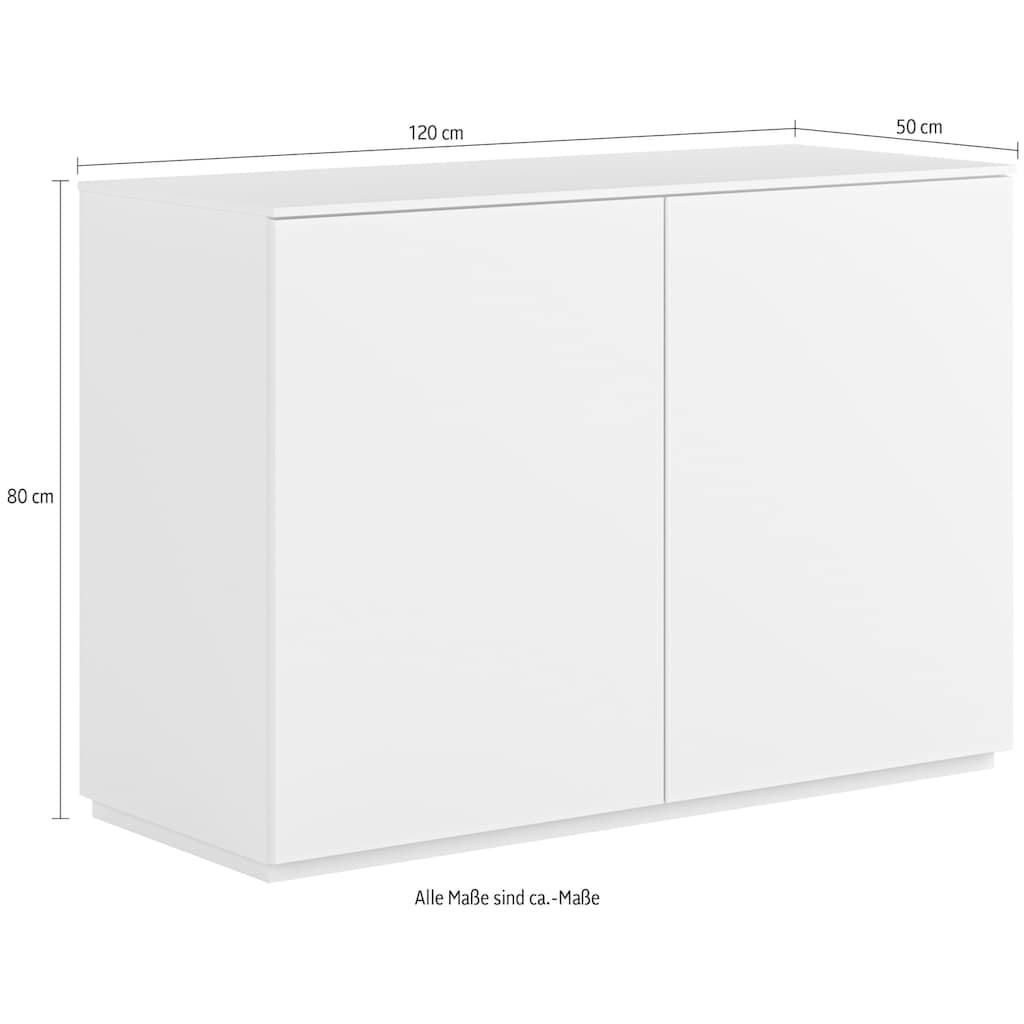 TemaHome Sideboard »Join«, mit Push-to-Open-Funktion, aus schöner Honeycomb-Bauweise, Breite 120 cm