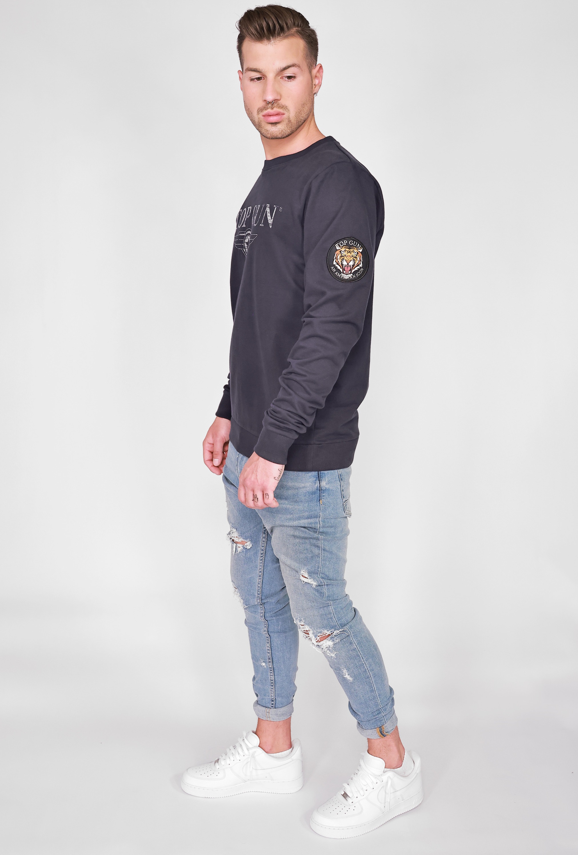 TOP GUN Sweatshirt »Sweater TG20213005«