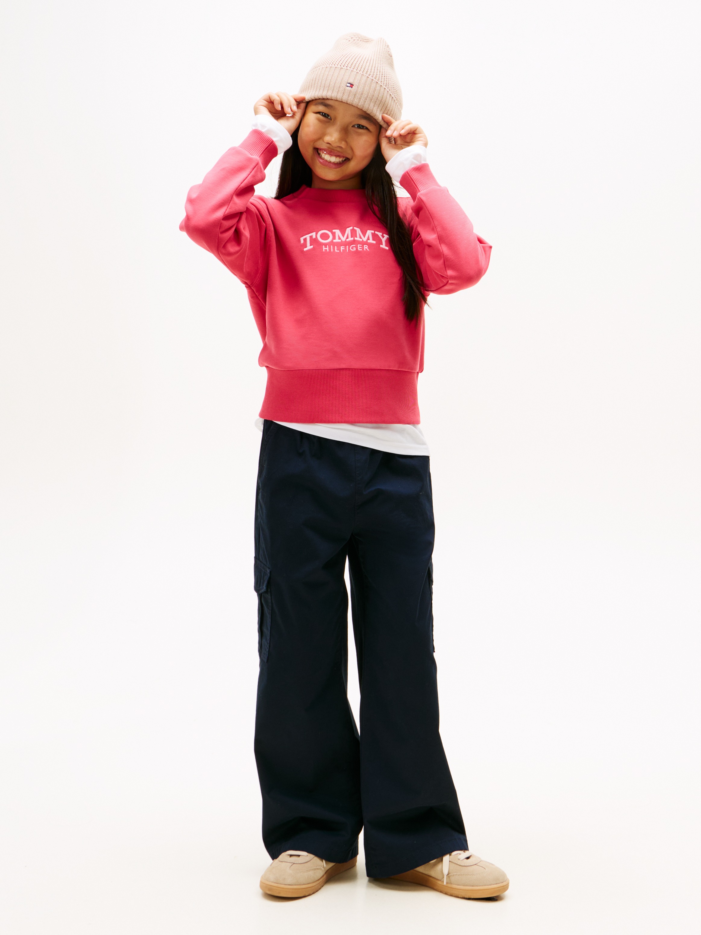 Tommy Hilfiger Sweatshirt , Regular fit, für Kinder bis 16 Jahre
