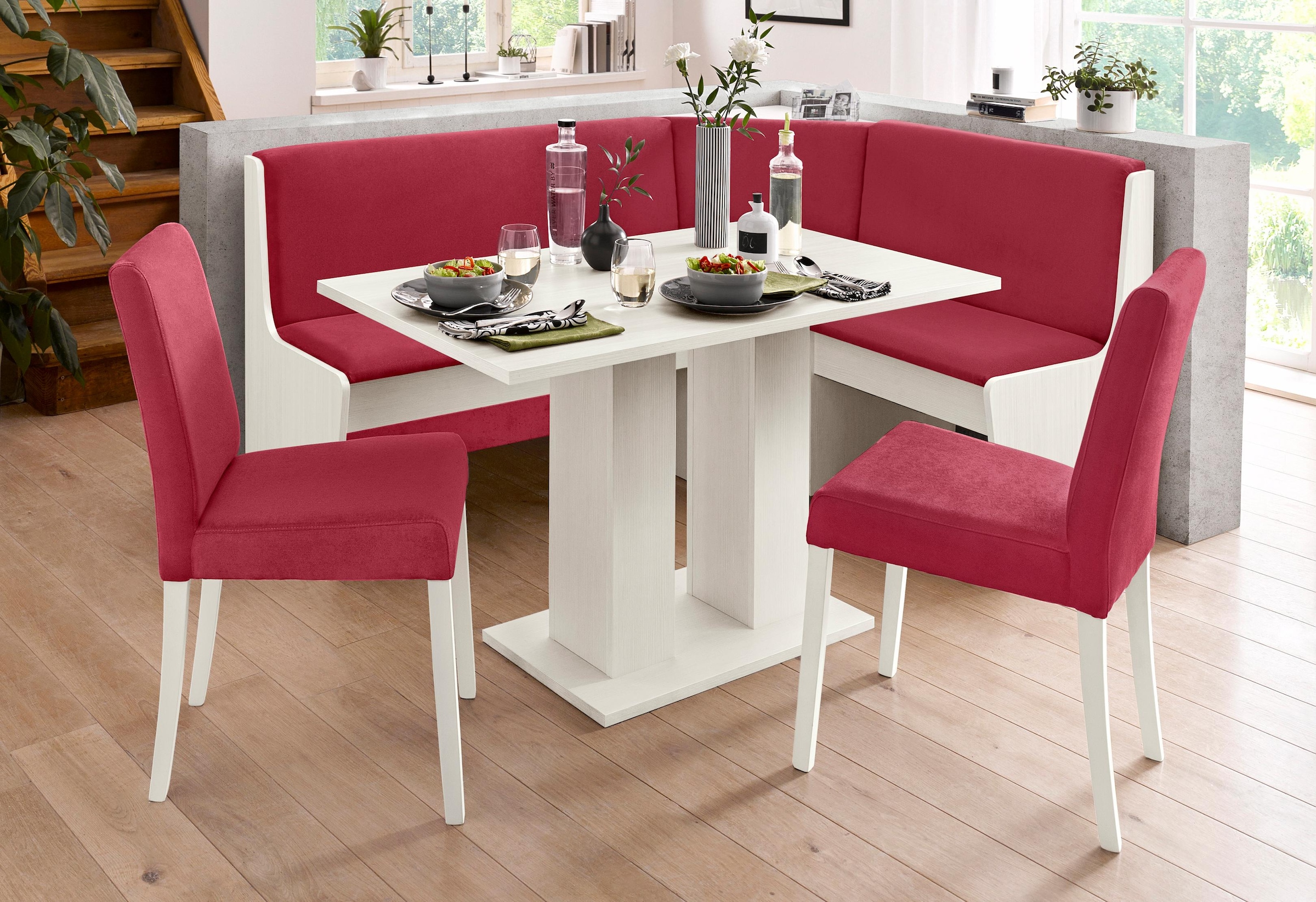 Home affaire Eckbankgruppe »Luce«, (Set, 4 tlg.)