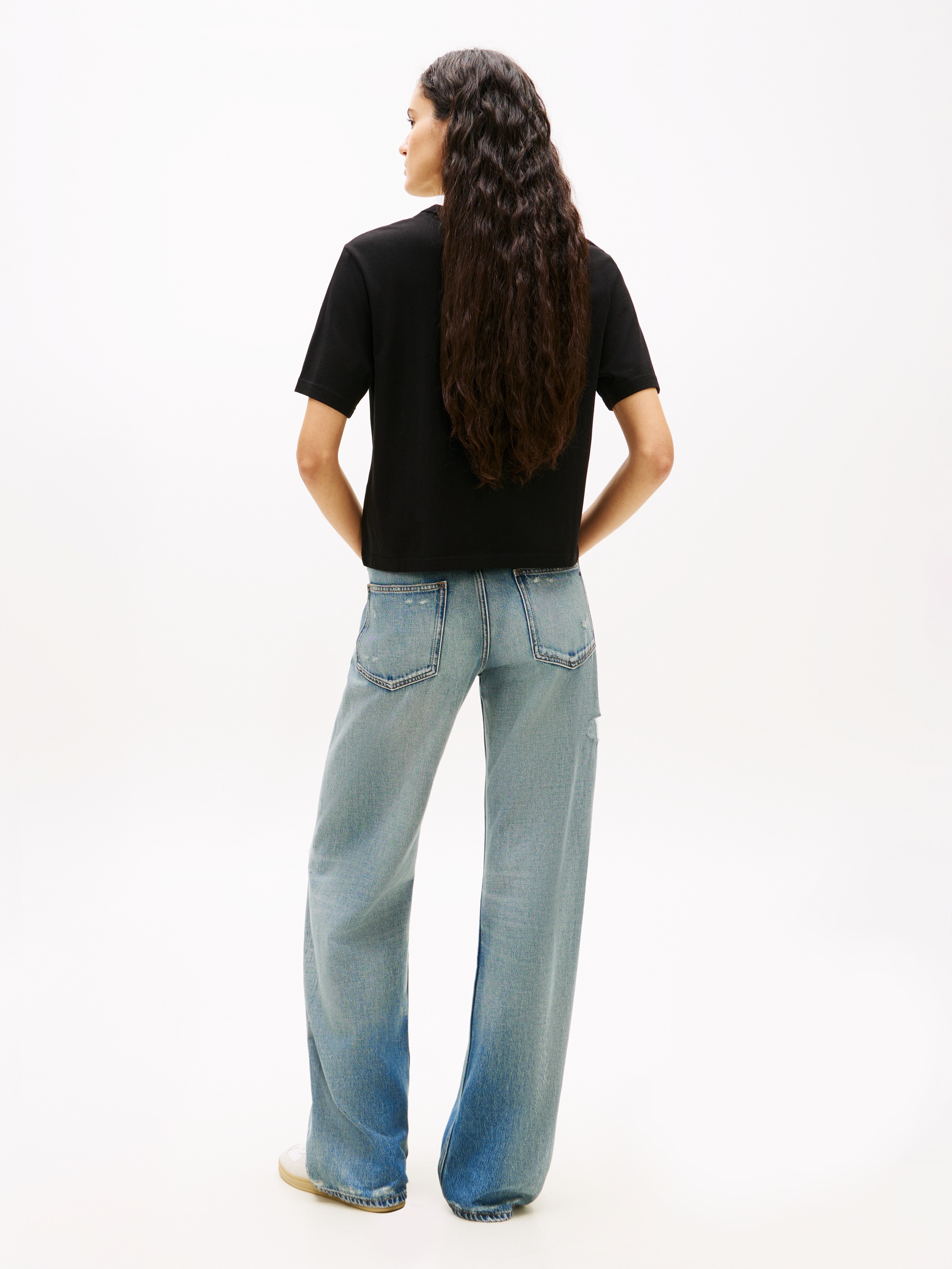 Tommy Jeans Kurzarmshirt »TJW BXY BADGE TEE EXT«