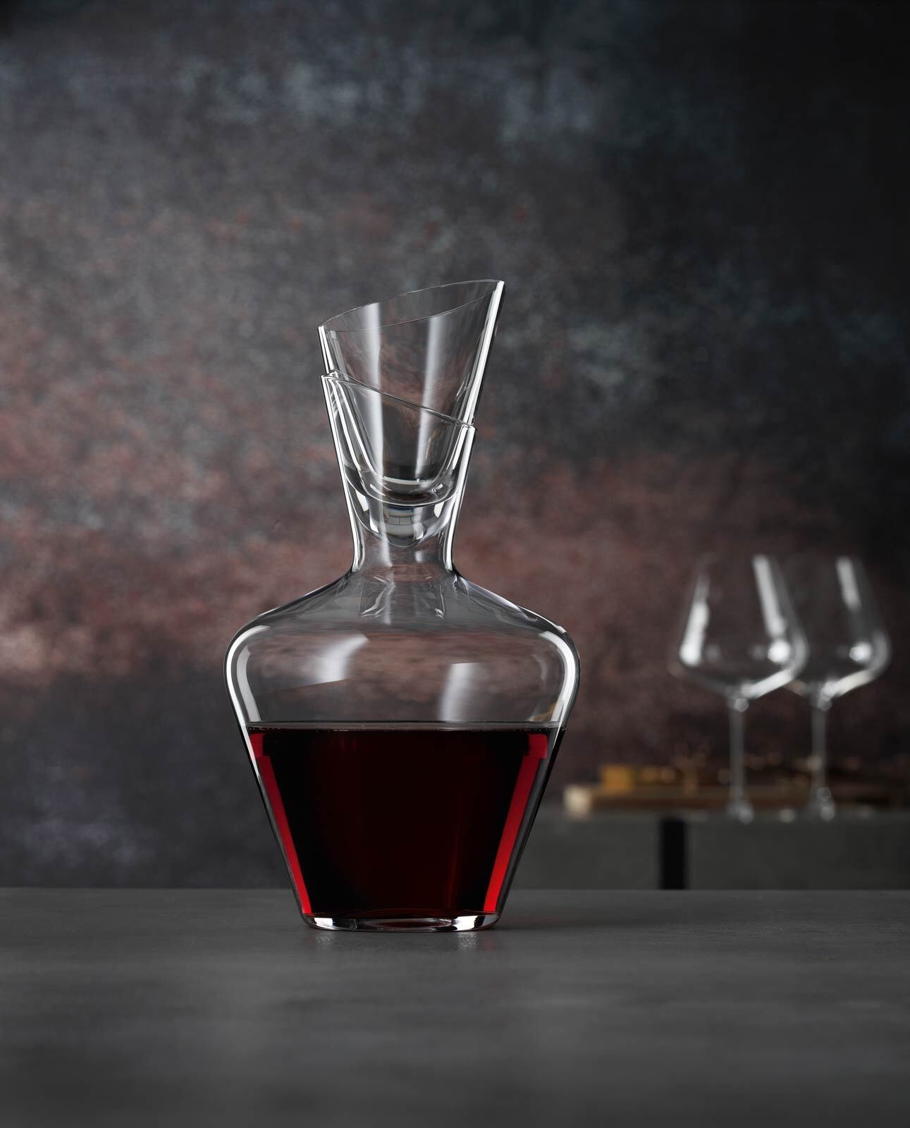 SPIEGELAU Karaffe »Weinkaraffe mit Stopfen Definition 1 Liter transparent«