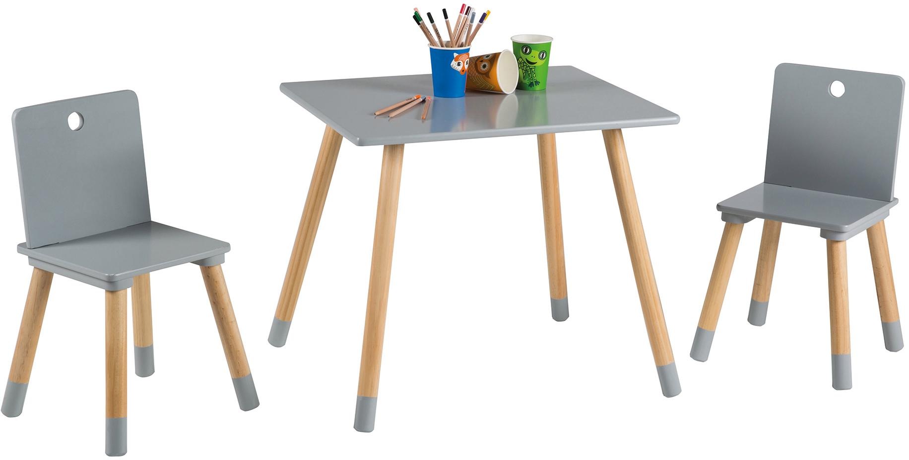 roba® Kindersitzgruppe »Kindersitzgruppe, grau«, (3 St.)