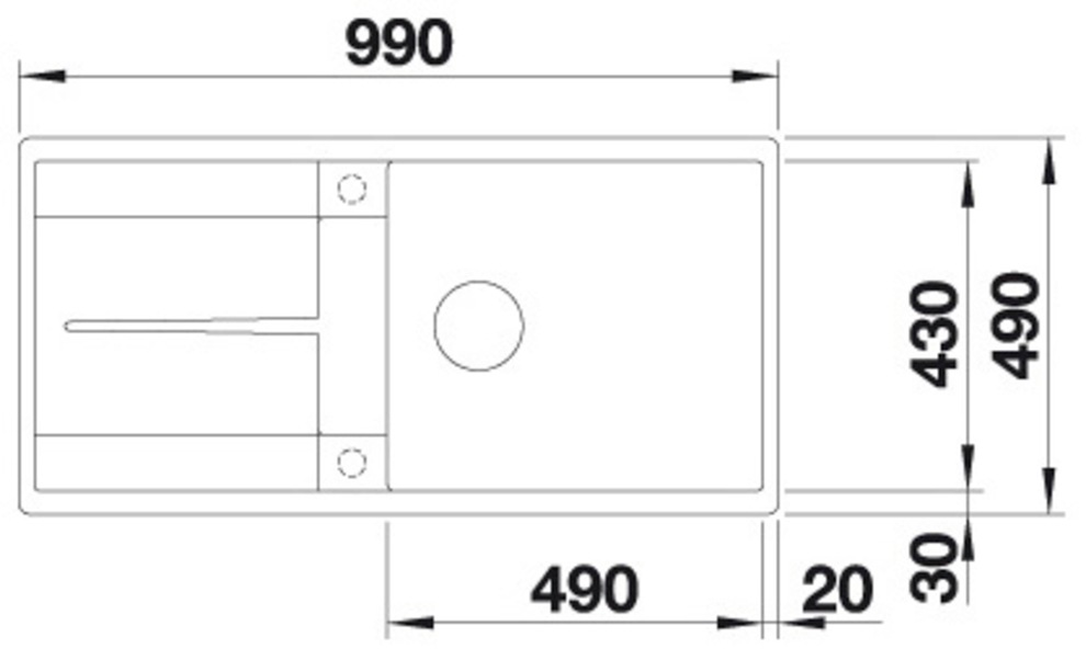 Blanco Granitspüle »METRA XL 6 S-F«, erhältlich in mehreren Farben