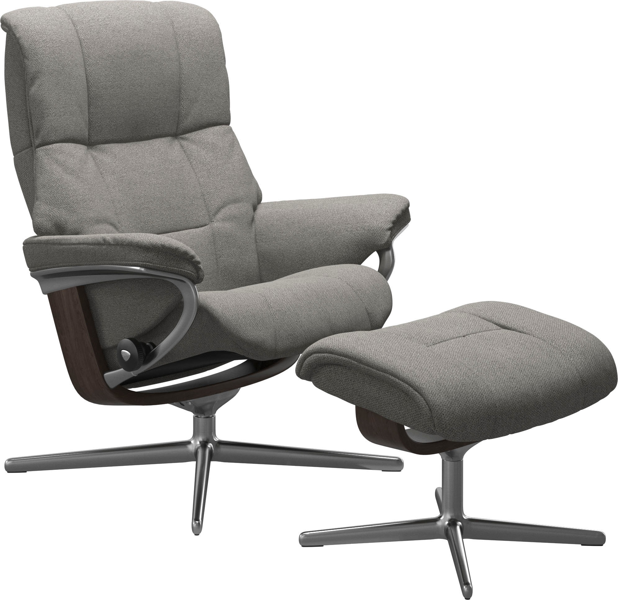 Stressless® Fußhocker »Mayfair«, mit Cross Base, Größe S, M & L, Holzakzent Wenge