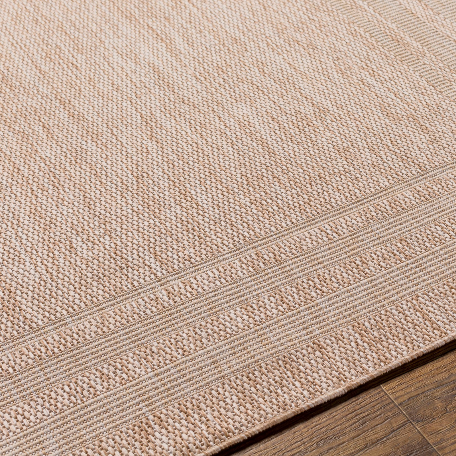Livabliss Teppich »LENON«, rechteckig, 4 mm Höhe, Teppich In- /Outdoor Boho Jute-Optik, Balkon, Terrasse, Garten, Beige