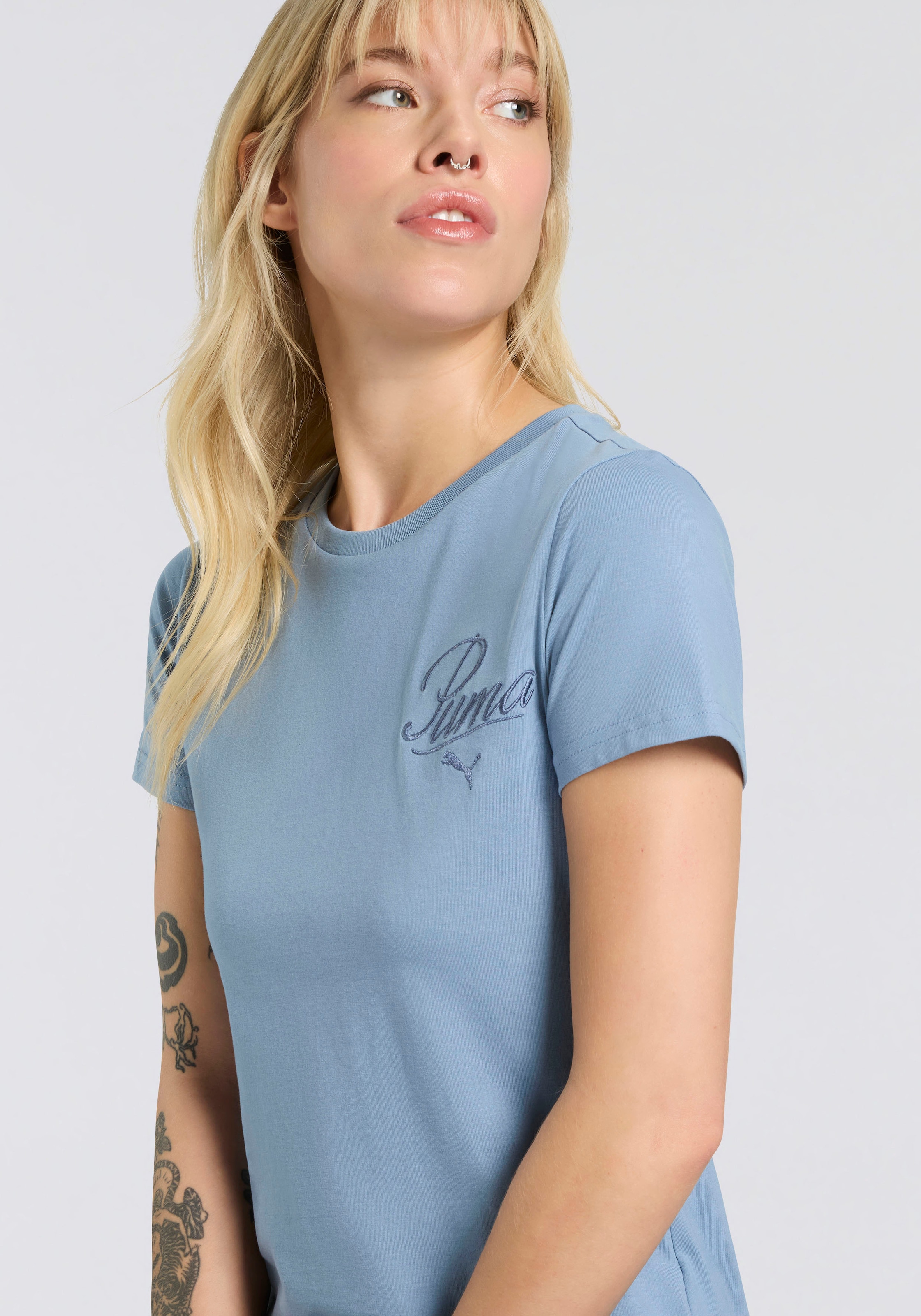 PUMA T-Shirt »ESS SCRIPT TEE«