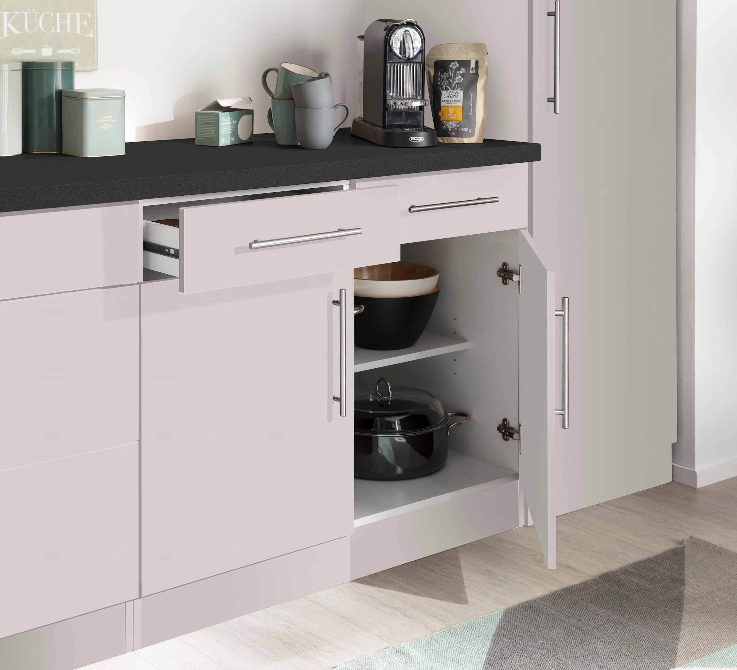 wiho Küchen Unterschrank »Cali«, 100 cm breit, ohne Arbeitsplatte