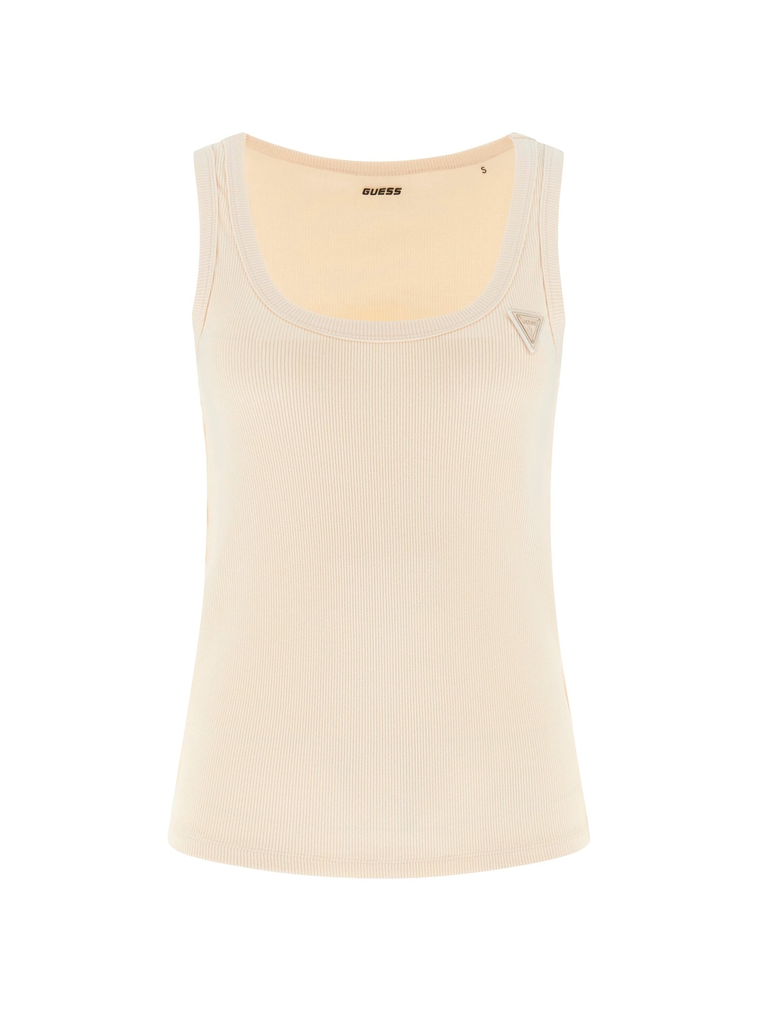 Guess Tanktop »COLETTE RIB TANK« aus Rippstrick, Viskosemix