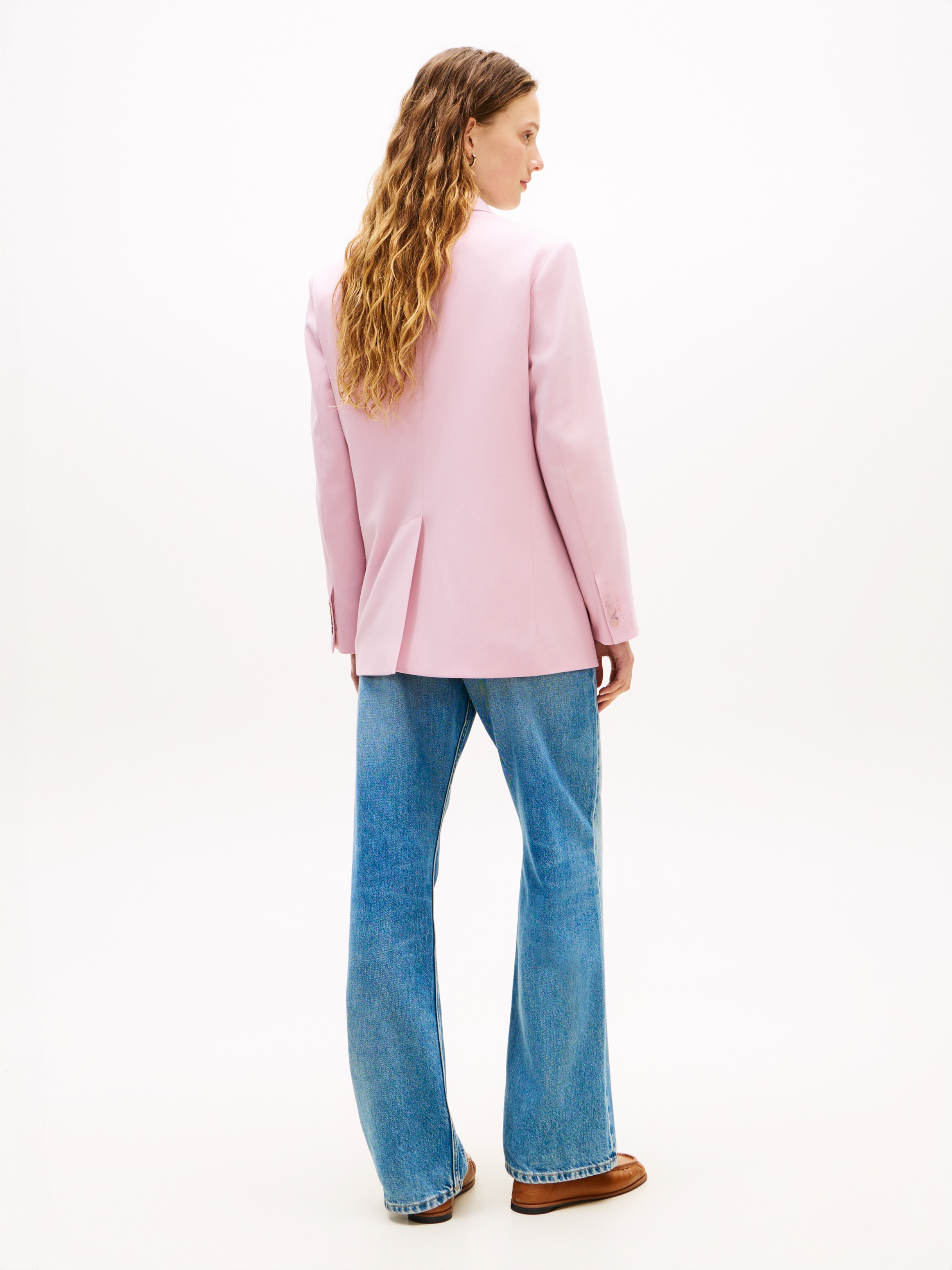 Tommy Hilfiger Kurzblazer »TIMELESS WOOL DB BLAZER« mit doppelreihiger Knopfleiste