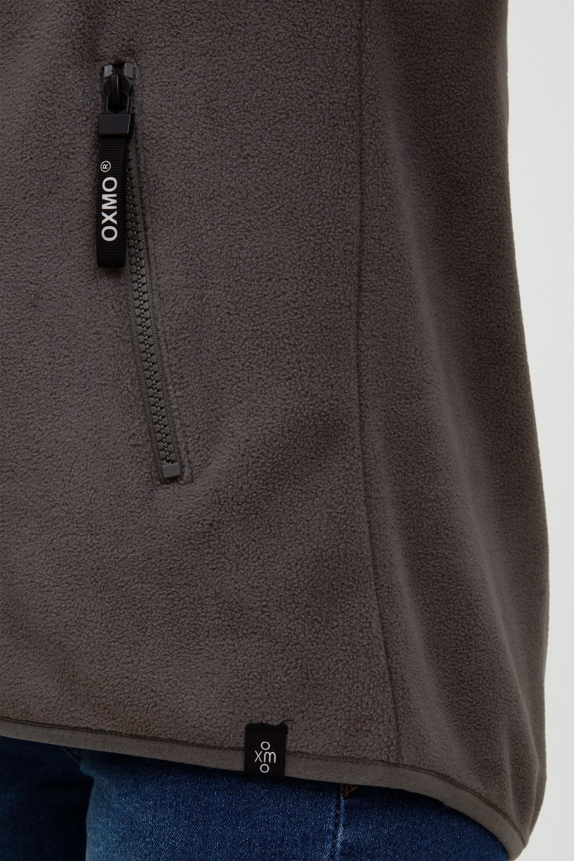 OXMO Fleecejacke »Fleecejacke OXFinja«, mit Kapuze
