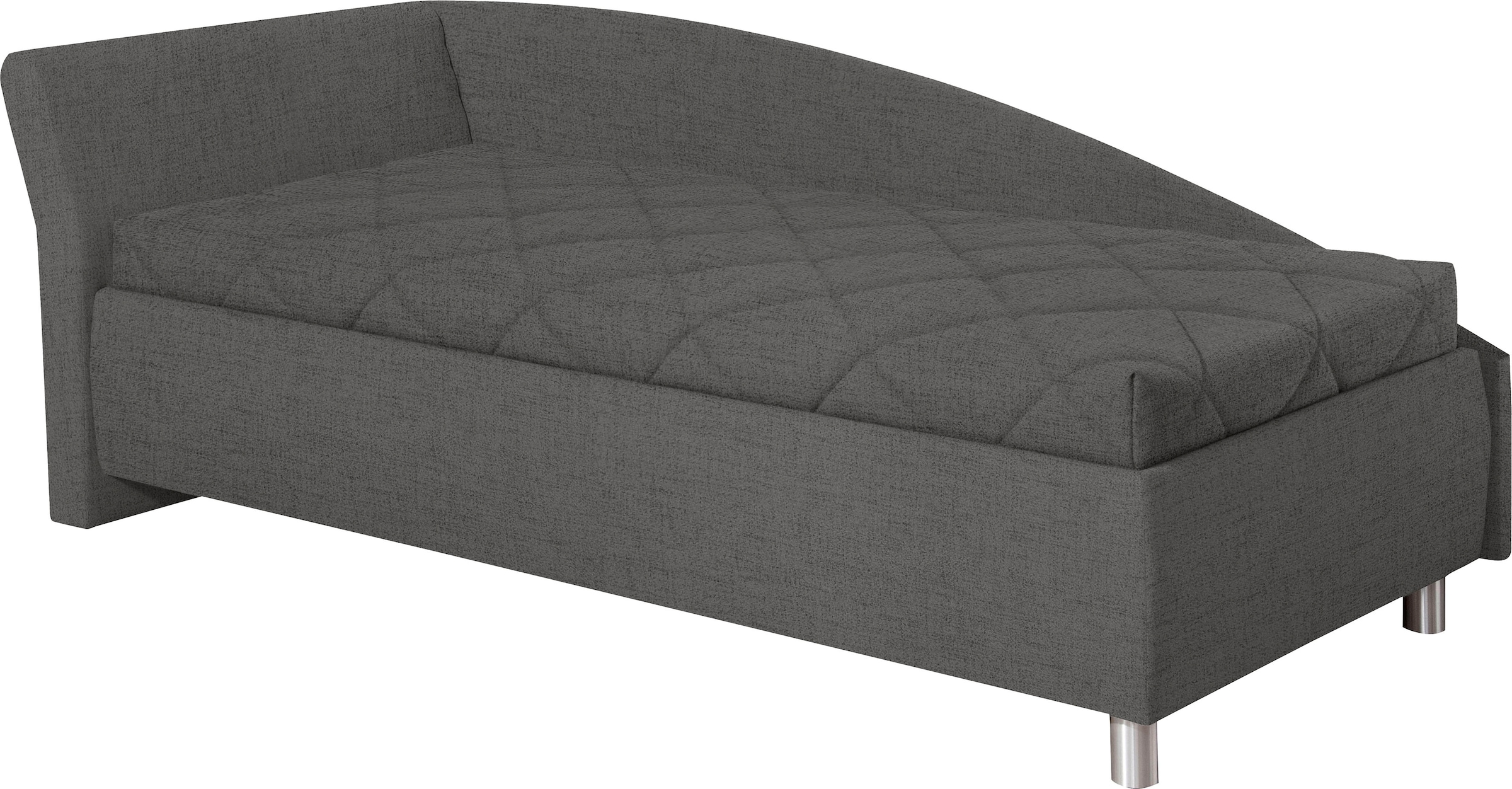 alina Schlafsofa »Lindsay«, Bettkasten, Zierkissen-Set aus: 2 Stk. 40x40cm, 1 Stk. 30x30cm