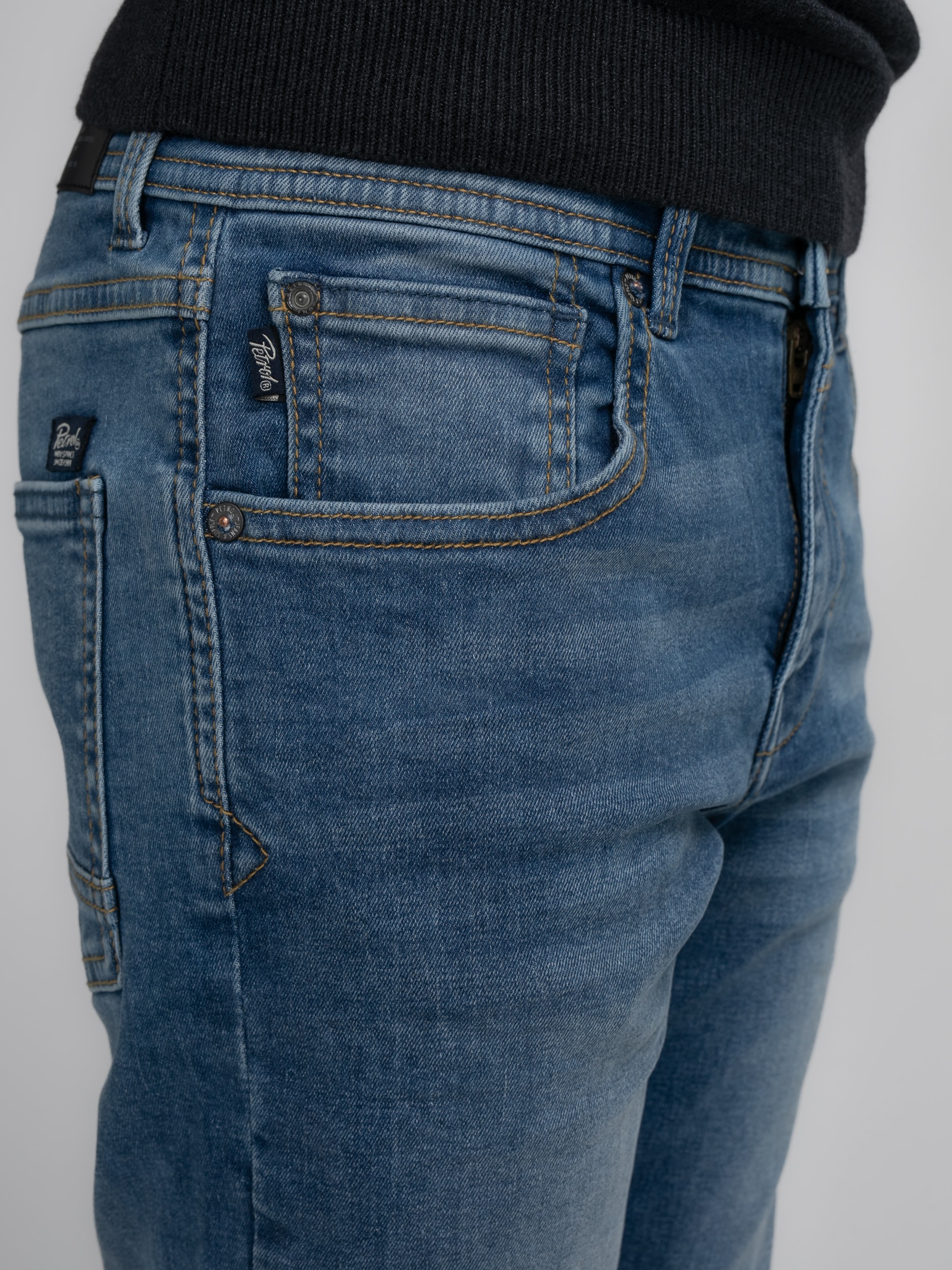 Petrol Industries Straight-Jeans, mit Washed-Optik