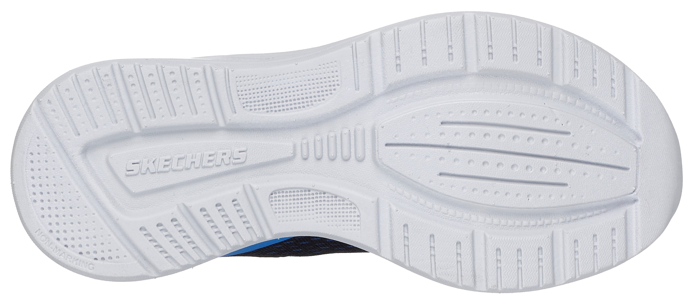 Skechers Sneaker »MICROSPEC MAX ADVANCE«, Freizeitschuh mit Klettverschluss, Größenschablone zum Download