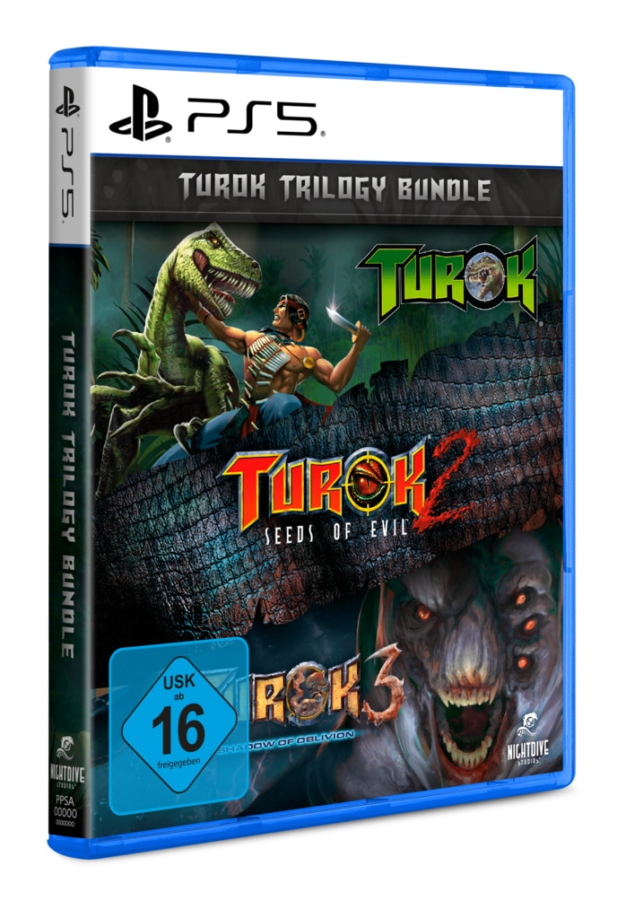 ATARI Spielesoftware »Turok Trilogy Bundle« PlayStation 5
