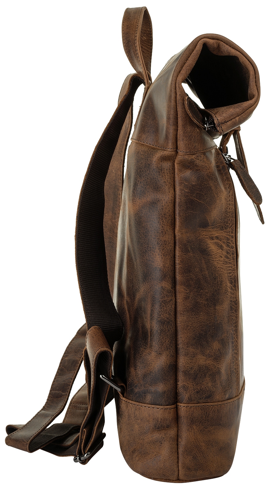 Bagan Cityrucksack, echt Leder