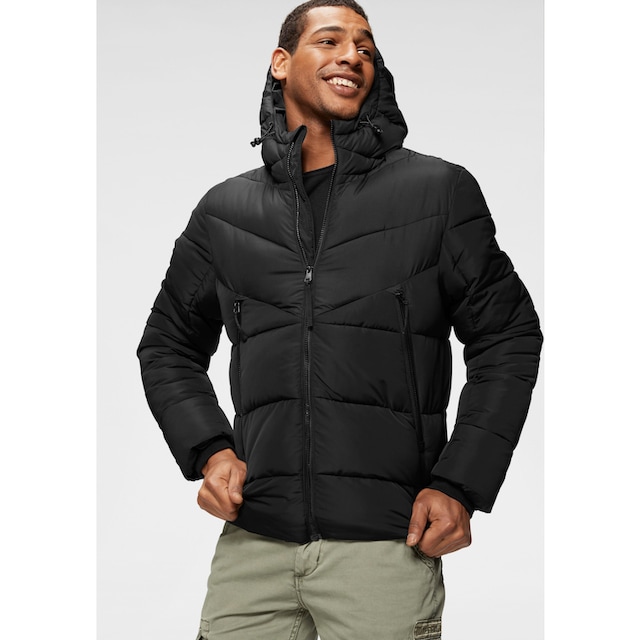 TOM TAILOR Denim Steppjacke »Heavy puffer jacket«, mit Kapuze online kaufen  bei OTTO