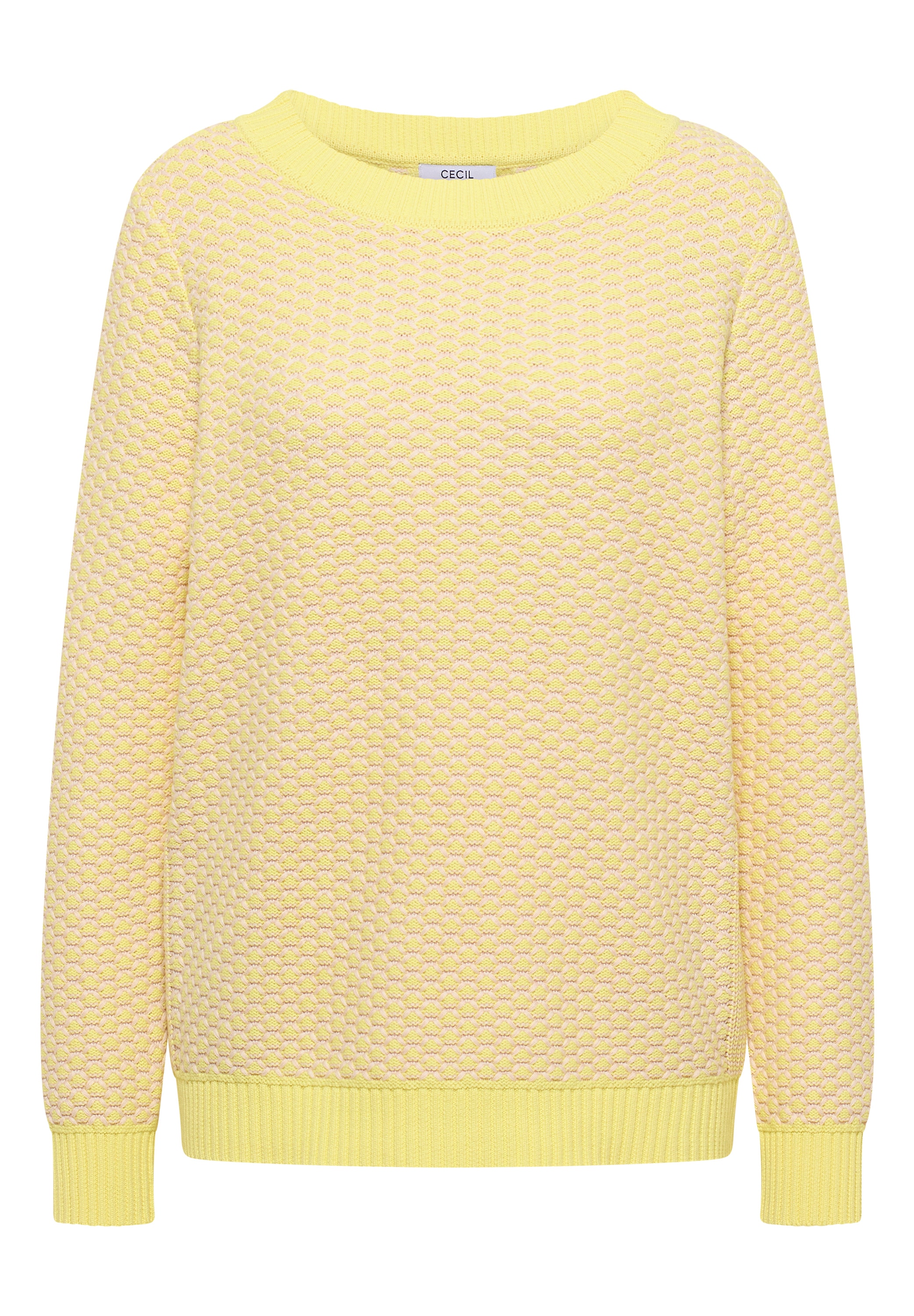 Cecil Strickpullover im Two-Tone-Stil