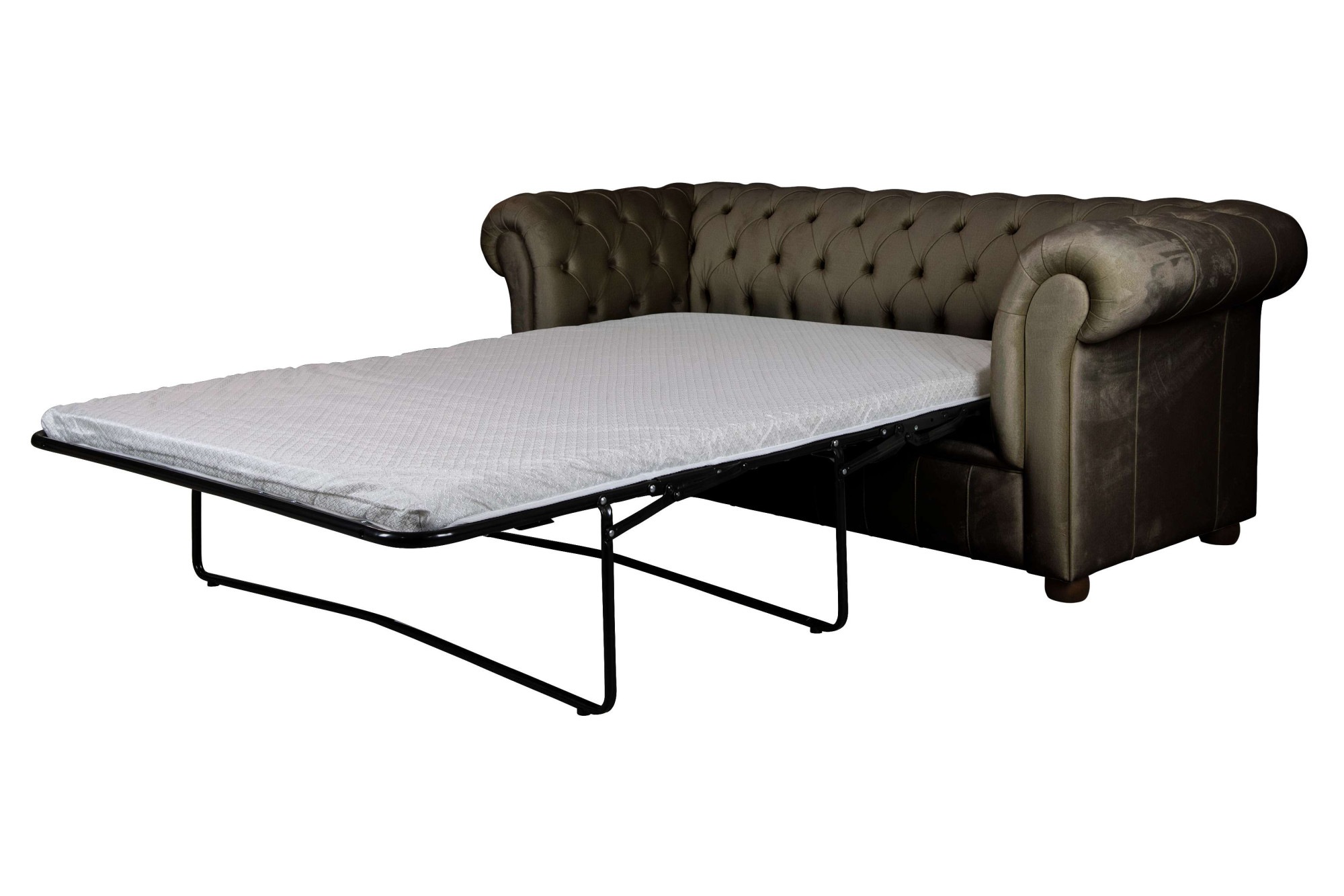 Home affaire 3-Sitzer »CHARENTE, optionale Schlafsofa, Chesterfield-Sofa, Bettfunktion«, mit edler Knopfheftung und typischen Armlehnen, B/T/H 198/89/74 cm