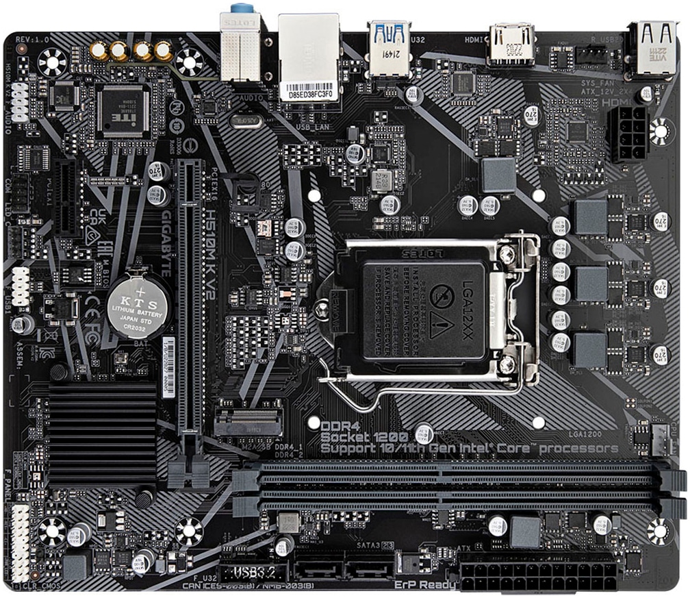 Gigabyte Mainboard »H510M K V2«