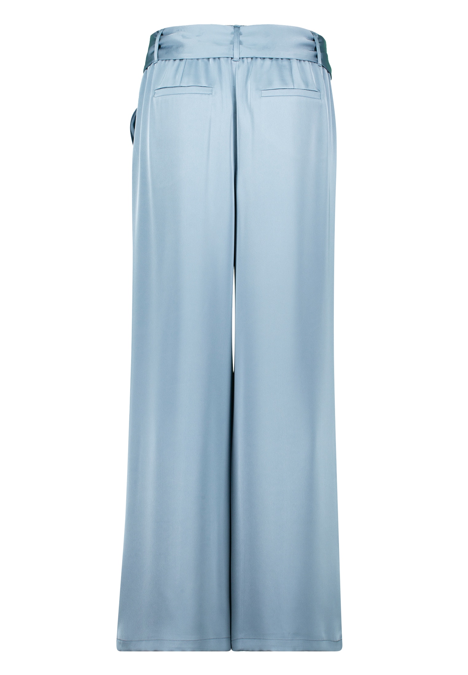 Zero Stoffhose »Satin-Hose mit Bindegürtel 30 Inch«