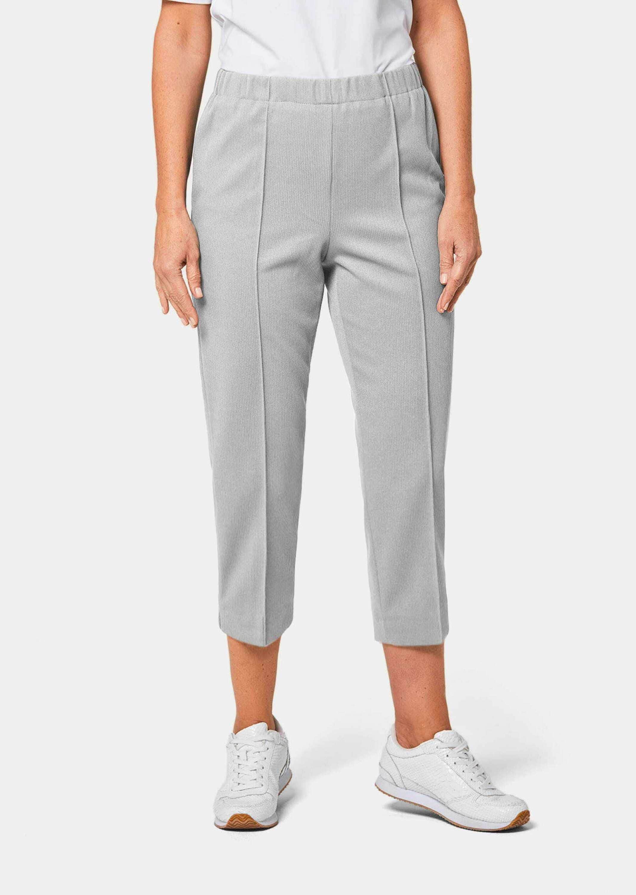 GOLDNER Caprihose »7/8-Rippenhose Trageangenehme 7/8-Rippenhose«