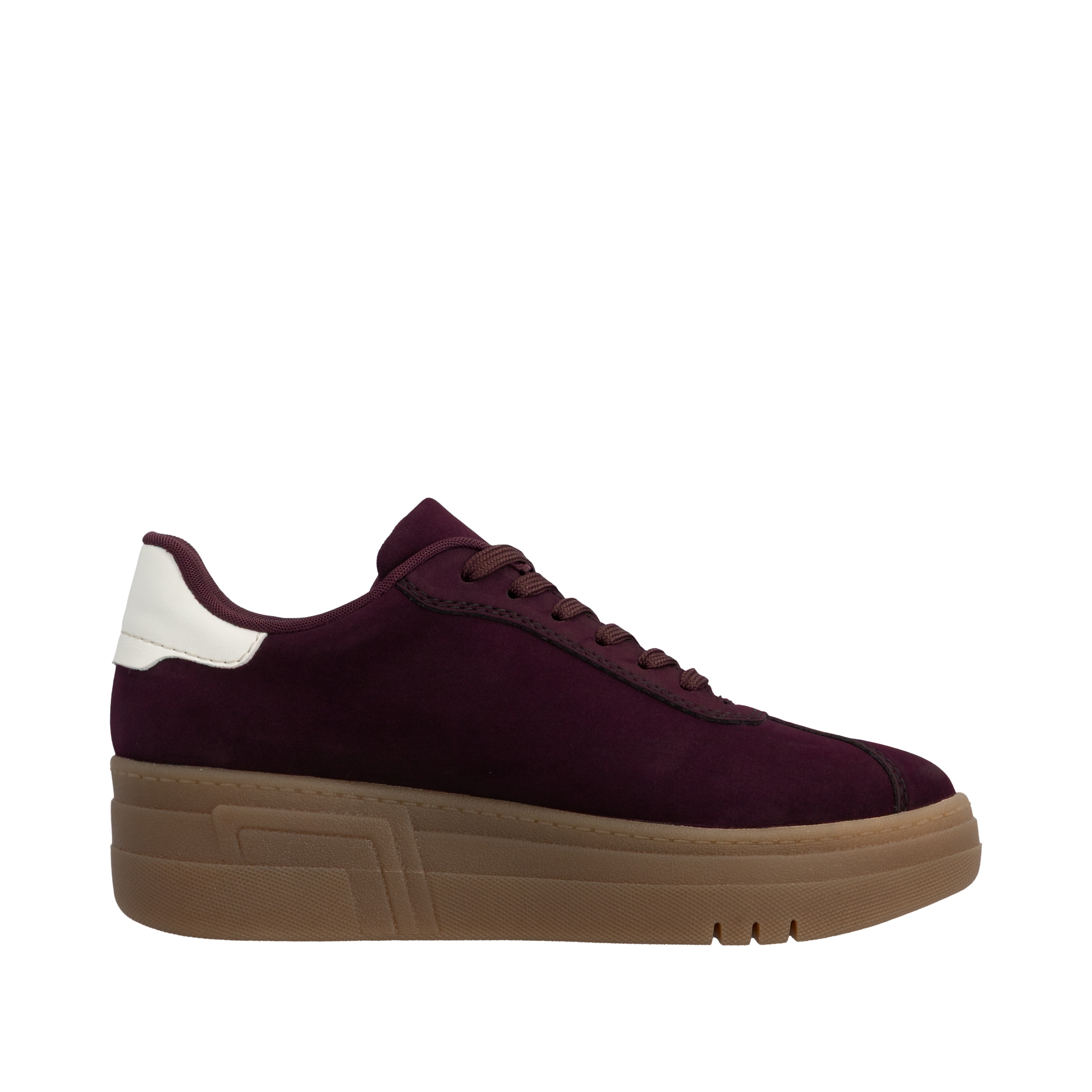 Rieker Plateausneaker  Basket-Sneaker, Retro-Sneaker, Schnürschuh mit weichem Schaftrand
