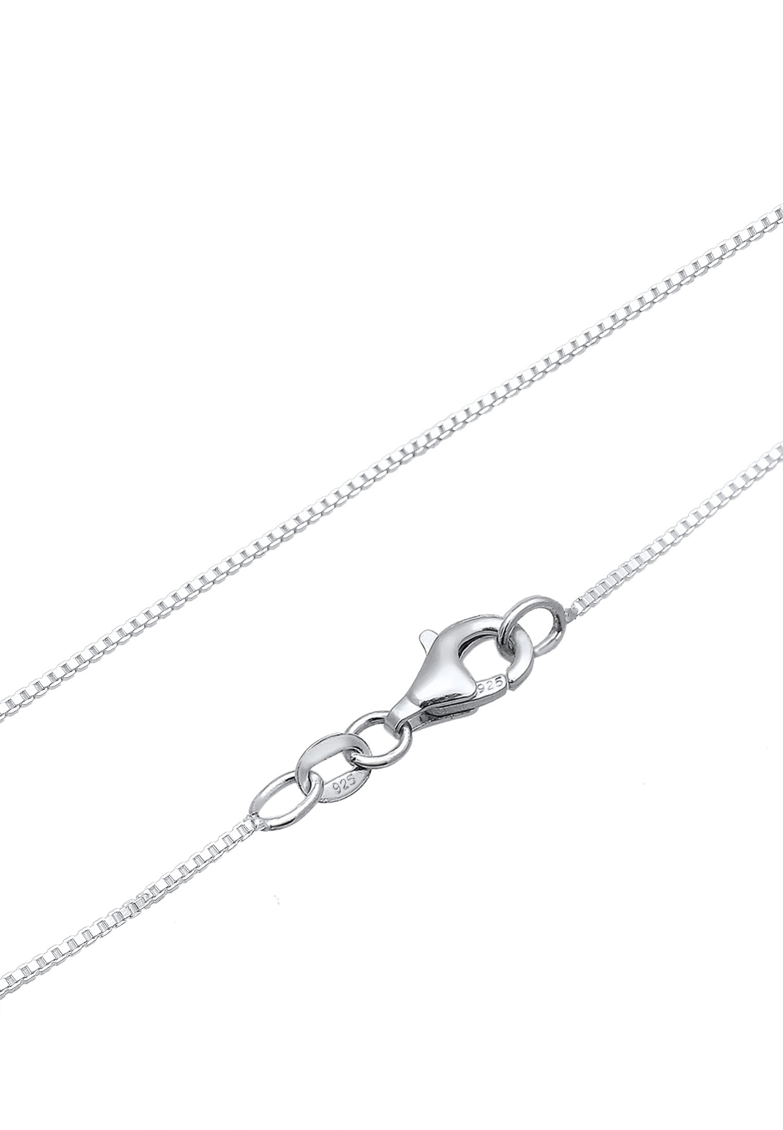 Kuzzoi Lange Kette »Halskette Herren Panzerkette Stab Barren 925 Silber«