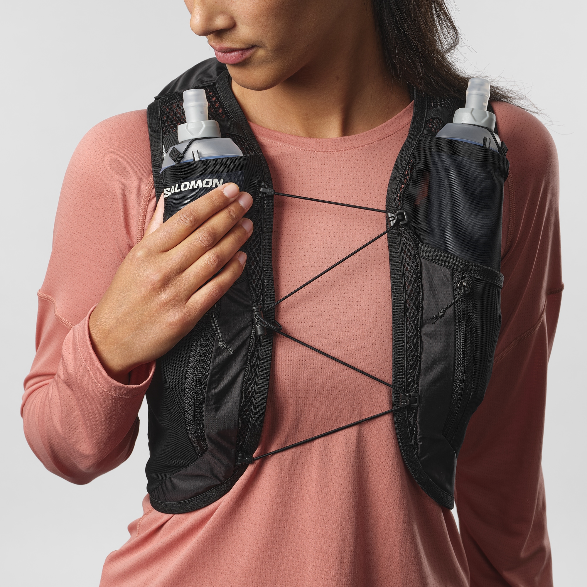 Salomon Trinkrucksack »ACTIVE SKIN 12«, mit praktischen Flaschenfächern