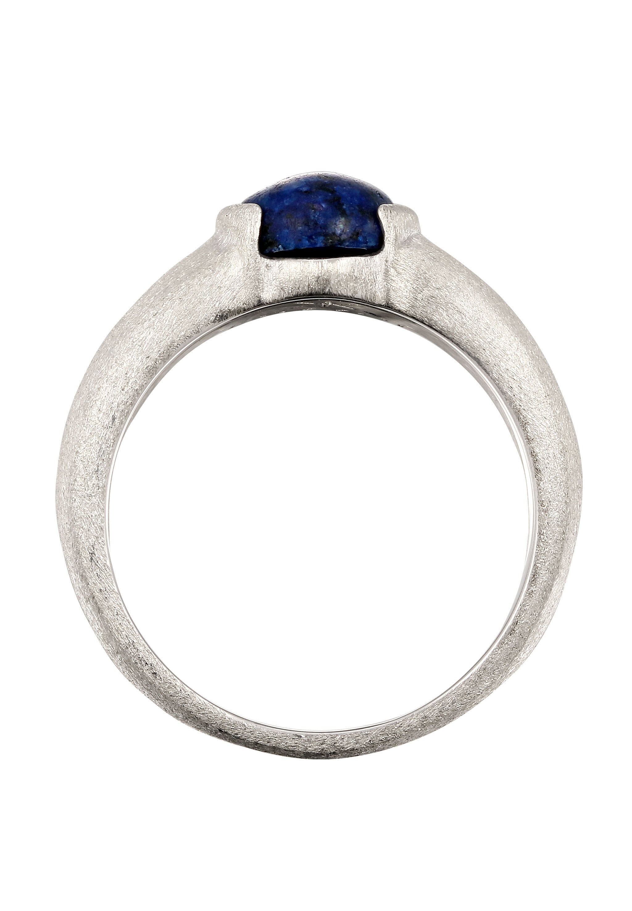 Kuzzoi »Ring Siegelring Lapis Lazuli Blau 925 Sterling Silber«