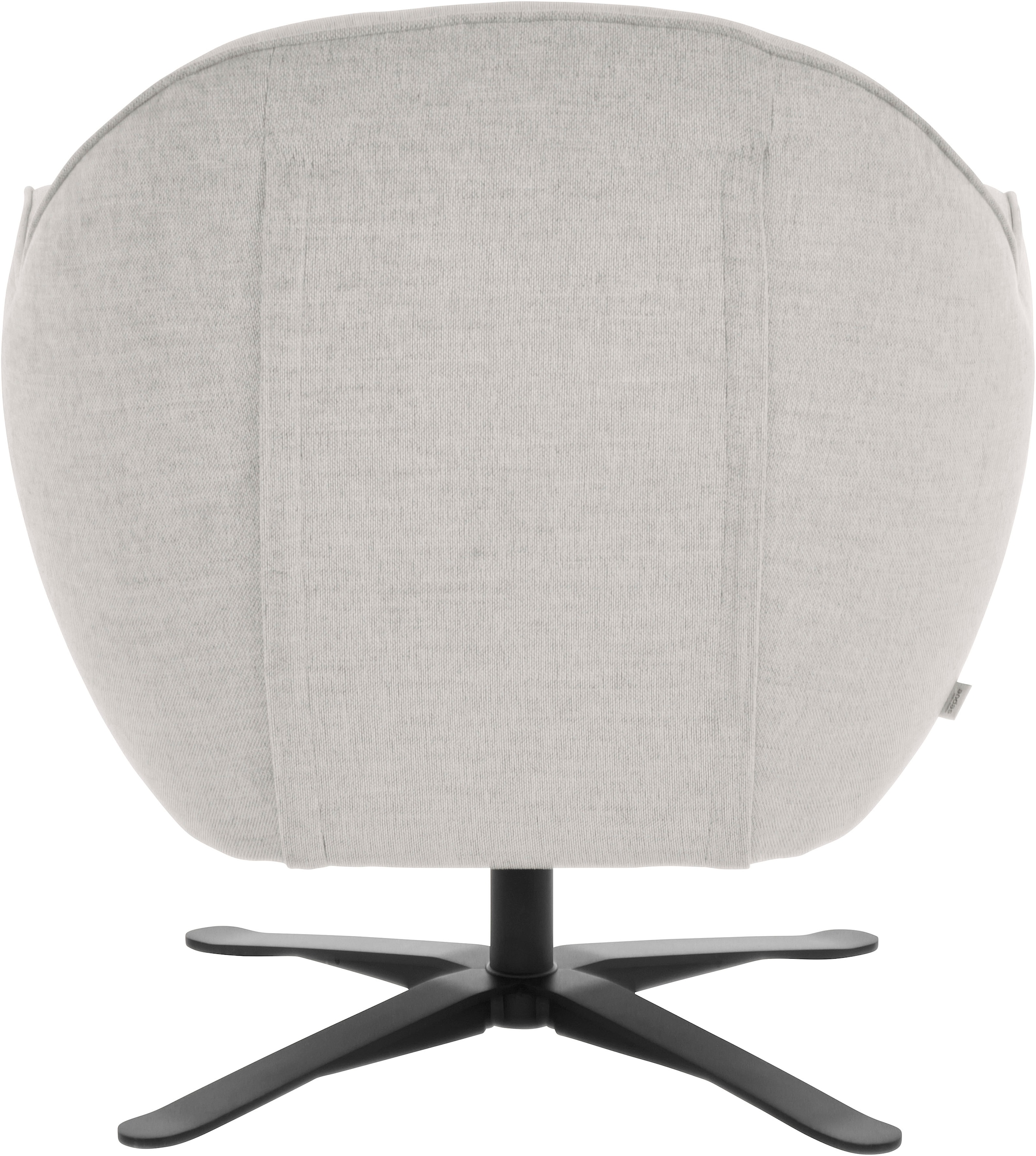 andas Drehsessel »Stavre, Loungesessel mit Drehfunktion« in moderner Optik, mit elegantem Drehfuß