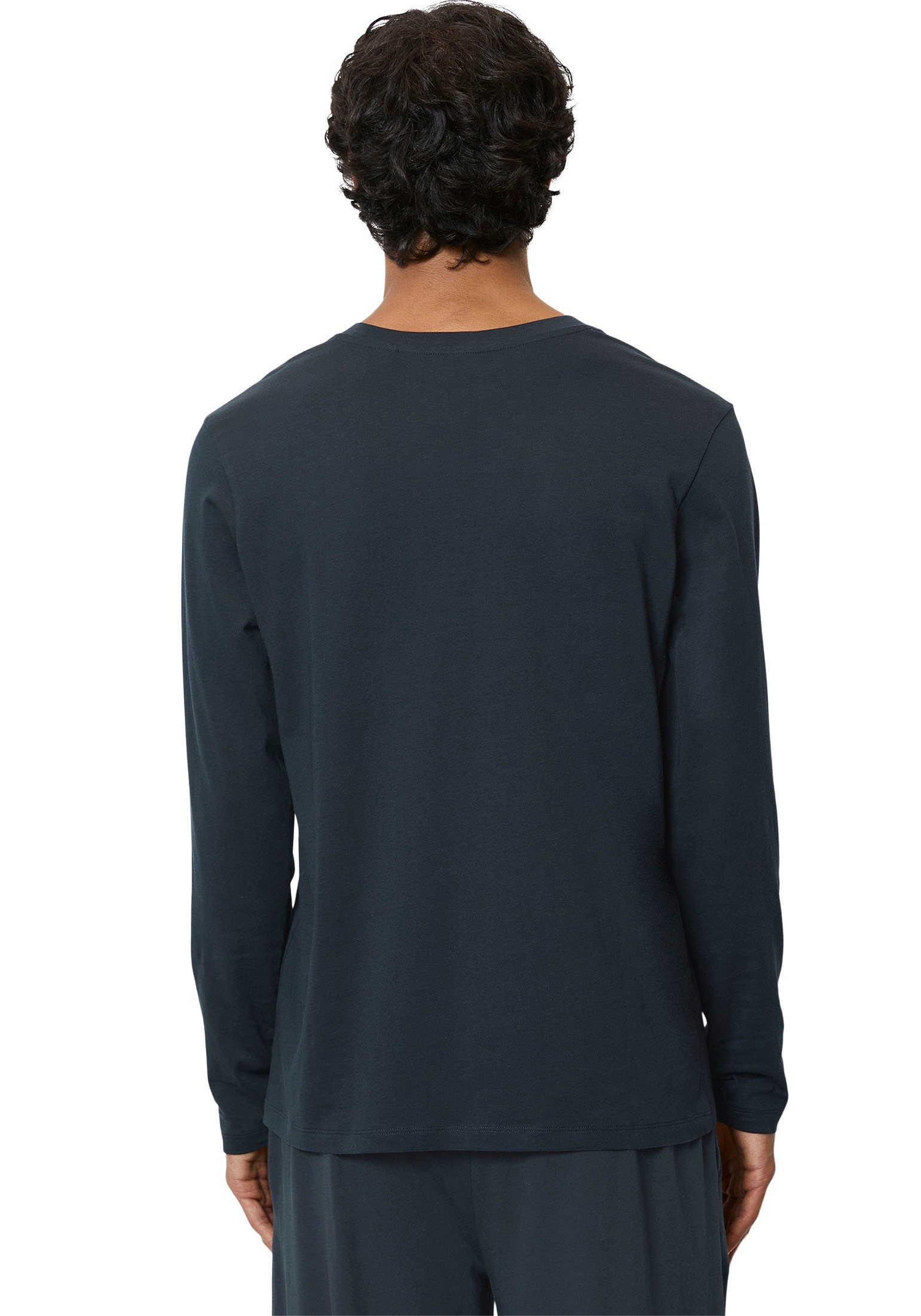 Marc O'Polo Langarmshirt »Mix & Match Cotton«, mit Langarm und Logoprägung