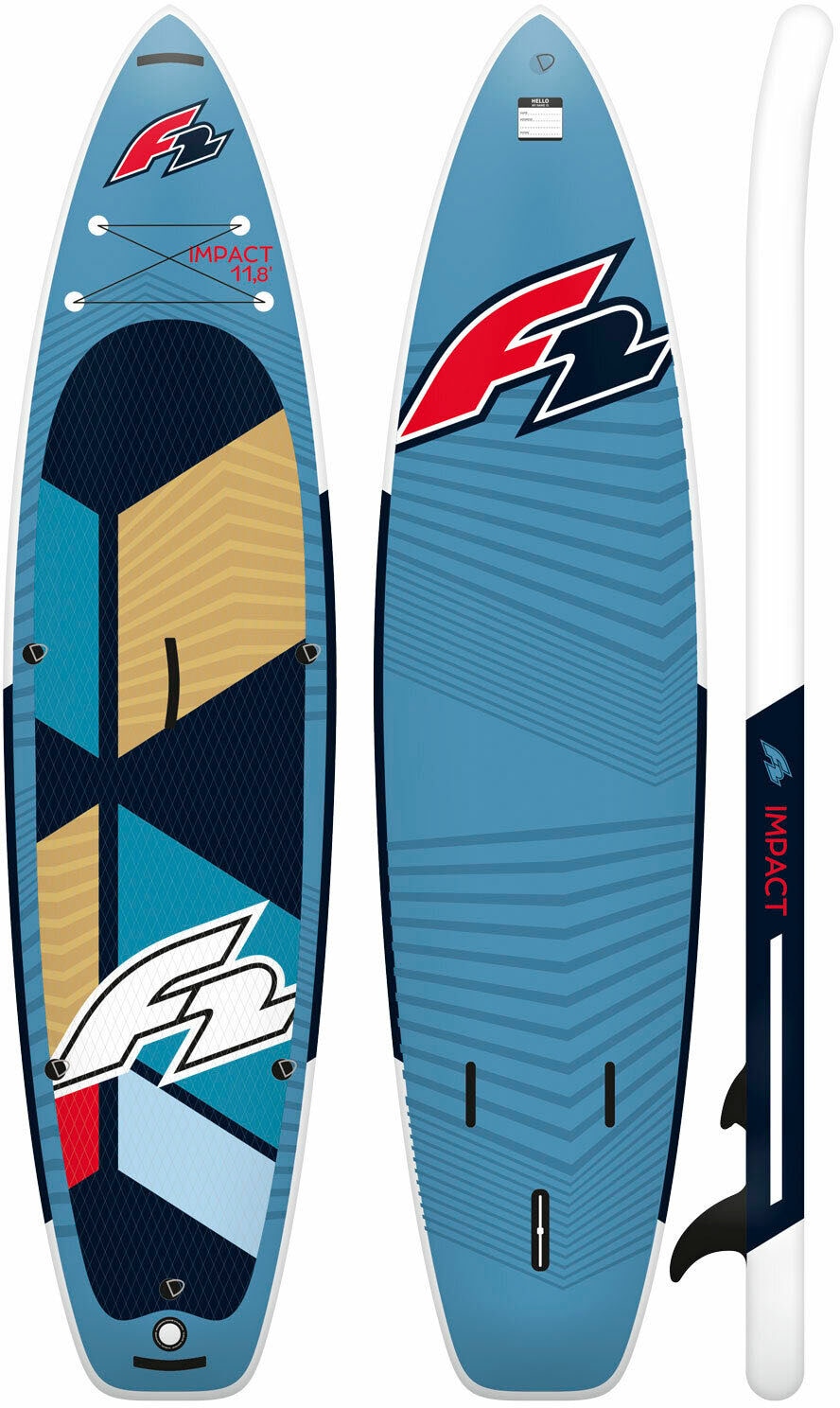 F2 Inflatable 10,8«, Online OTTO SUP-Board 5 turquoise tlg.) Shop (Packung, im »Impact